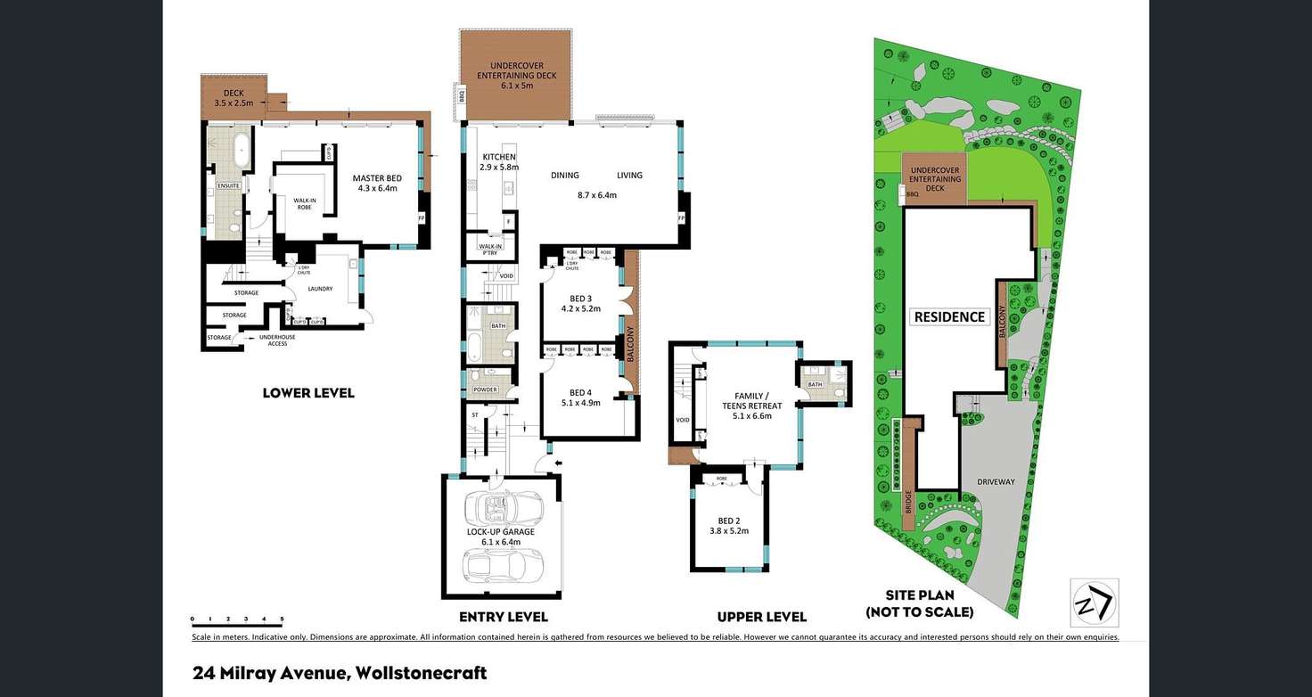 Floorplan of Homely house listing, 24 Milray Avenue, Wollstonecraft NSW 2065