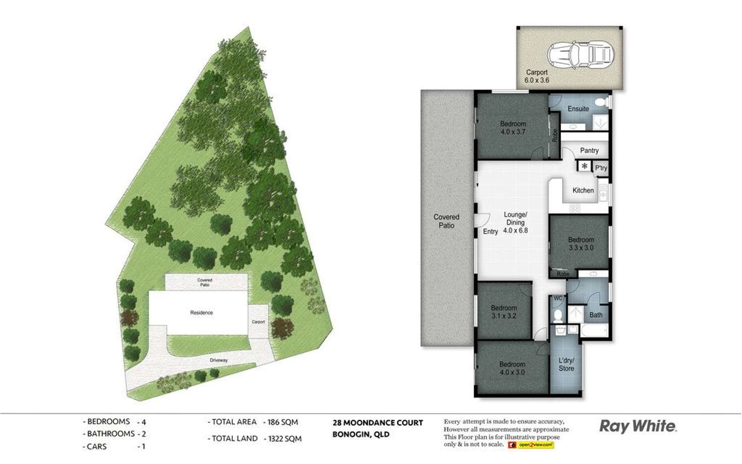 Floorplan of Homely house listing, 28 Moondance Court, Bonogin QLD 4213