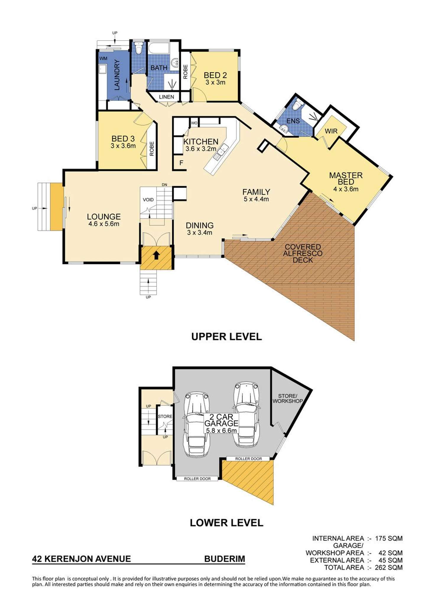 Floorplan of Homely house listing, 42 Kerenjon Avenue, Buderim QLD 4556