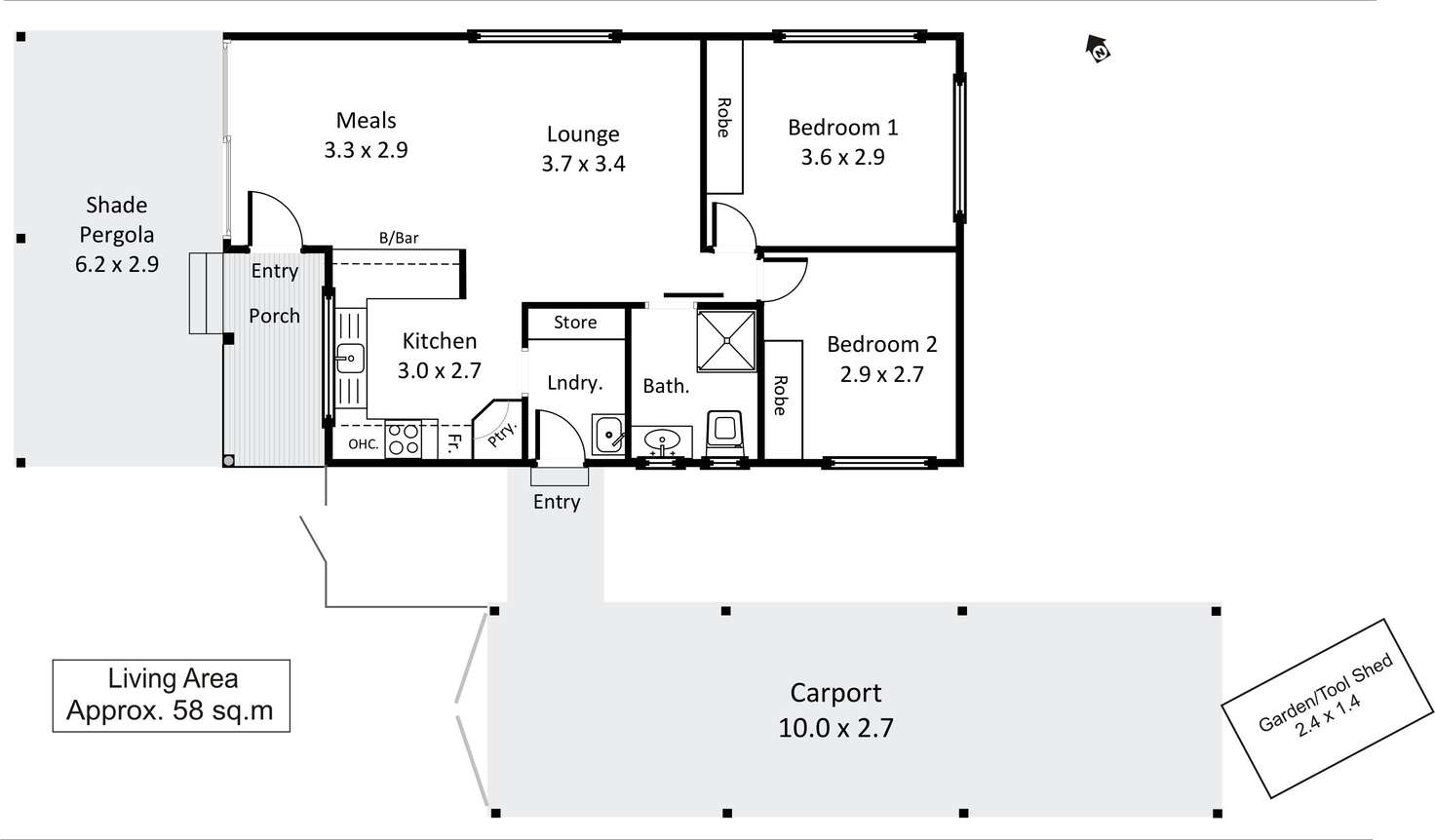 Floorplan of Homely house listing, Site 16A Cobdogla Caravan Park, Cobdogla SA 5346