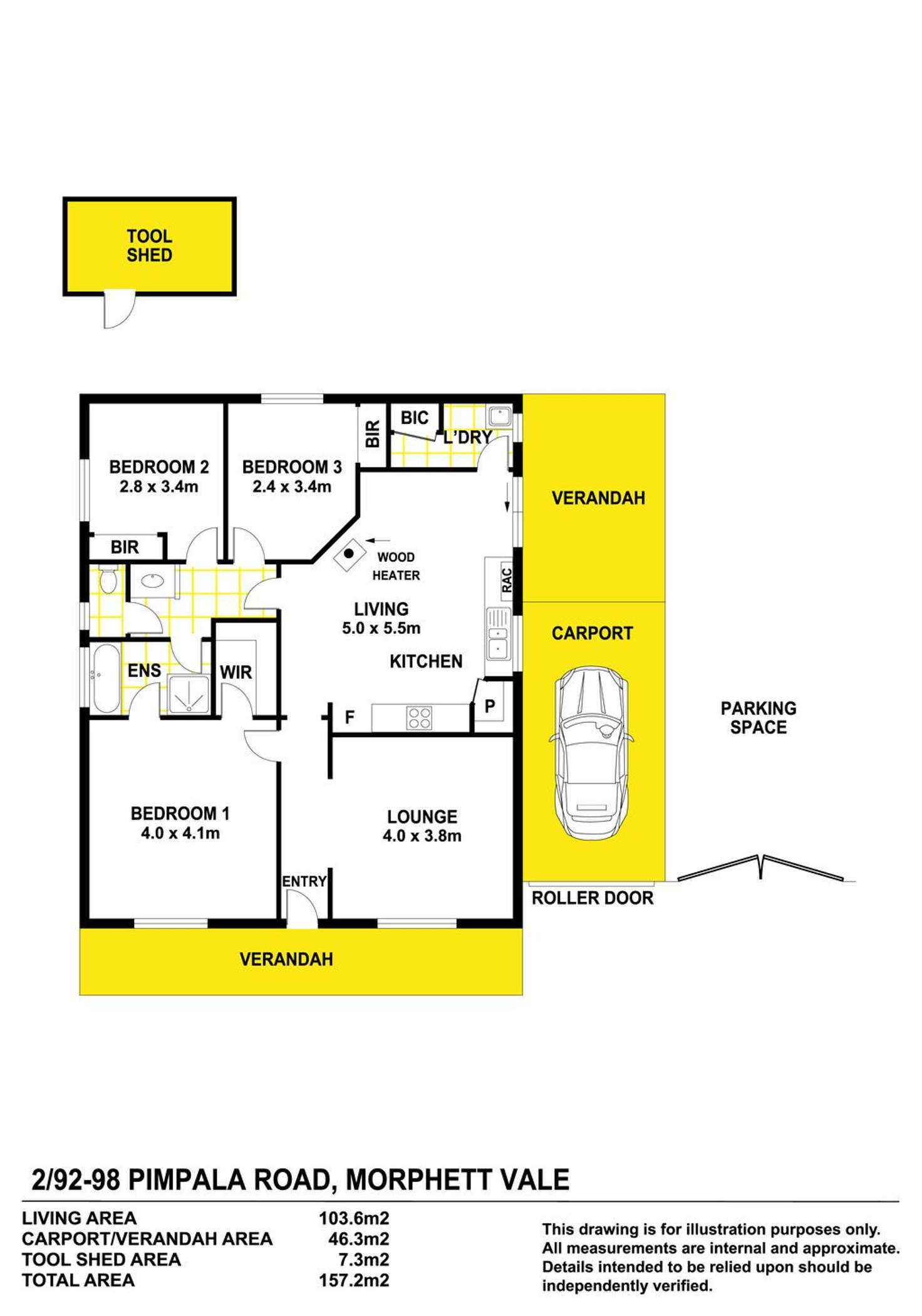 Floorplan of Homely house listing, 2/92-98 Pimpala Road, Morphett Vale SA 5162
