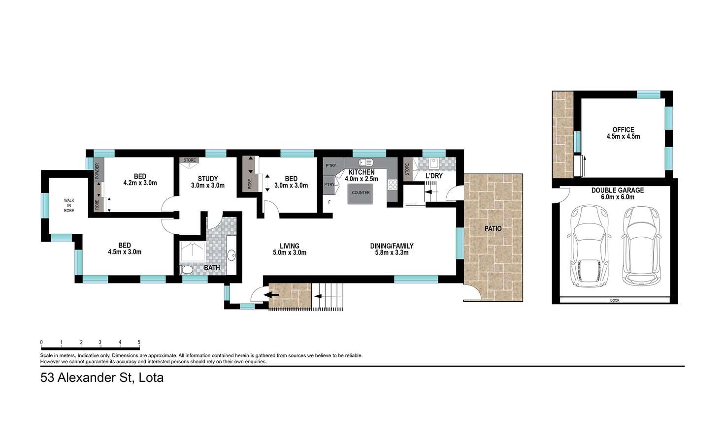Floorplan of Homely house listing, 53 Alexander Street, Lota QLD 4179
