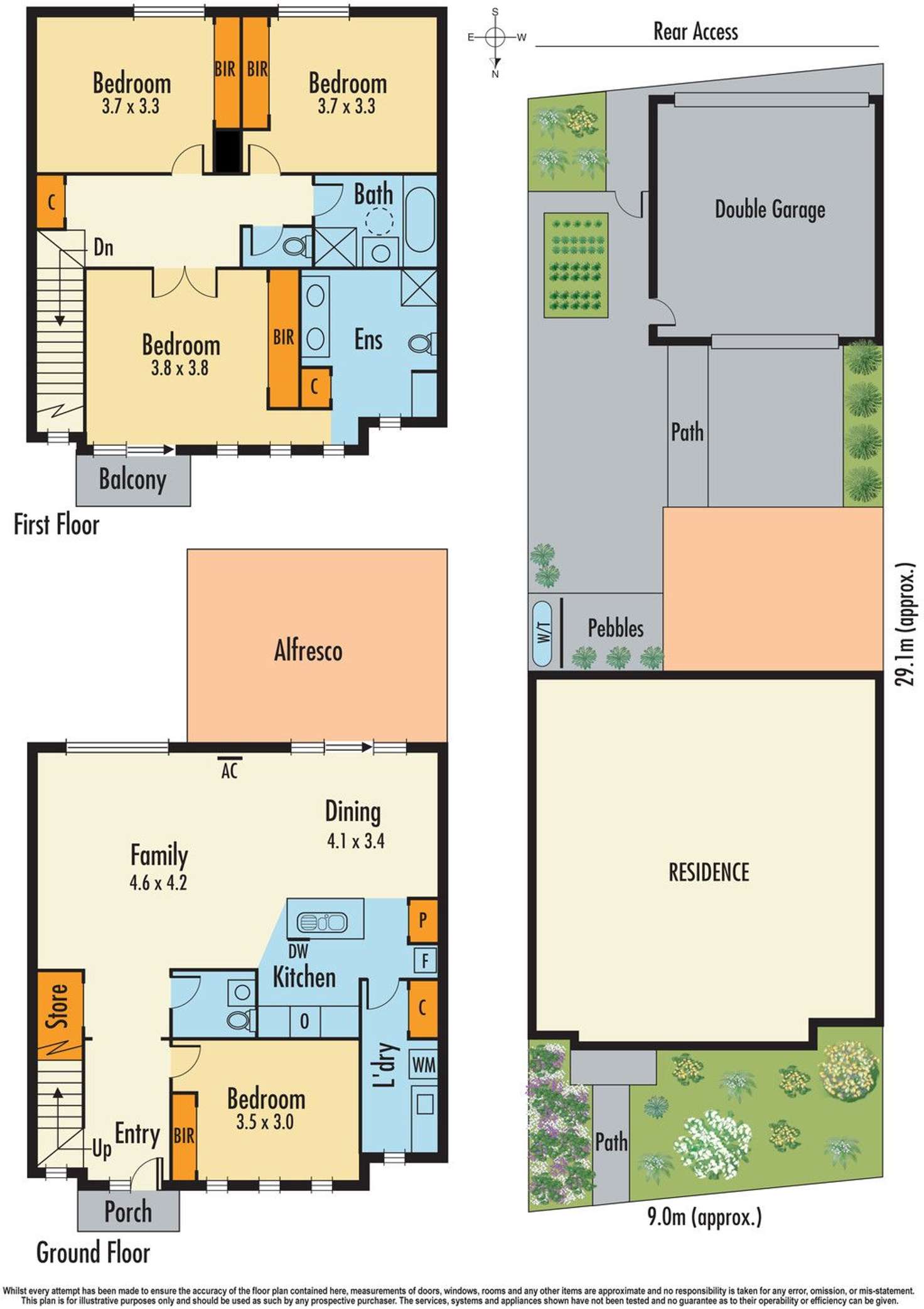 Floorplan of Homely house listing, 23 Everitt Street, Dandenong VIC 3175