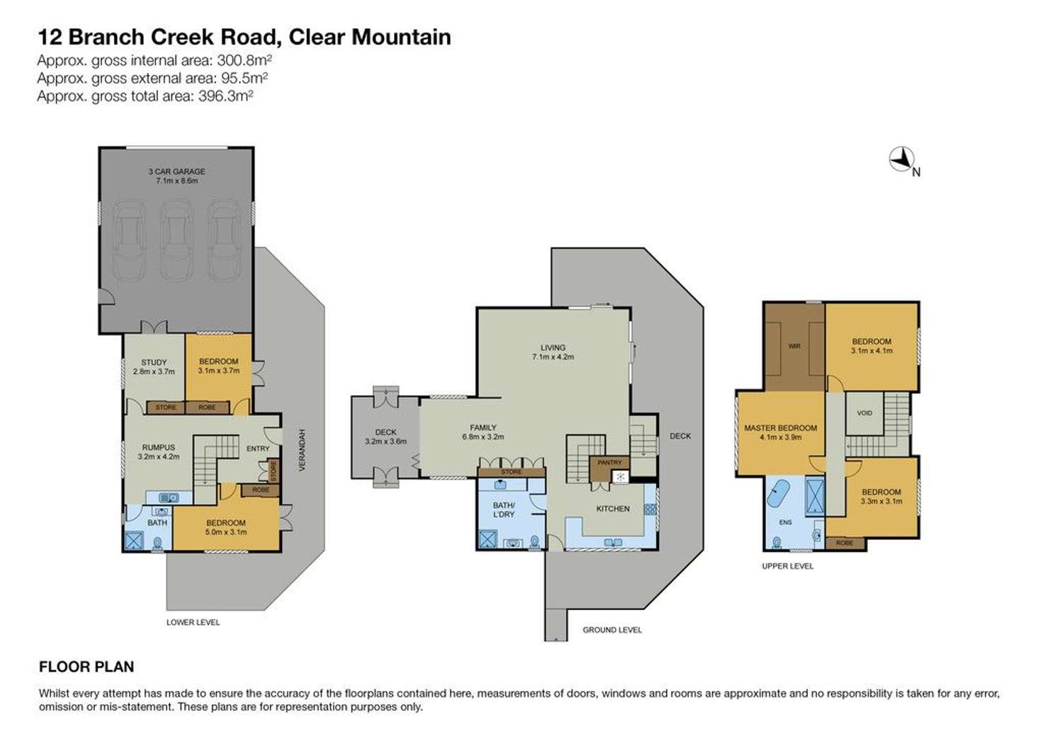 Floorplan of Homely house listing, 12 Branch Creek Road, Clear Mountain QLD 4500