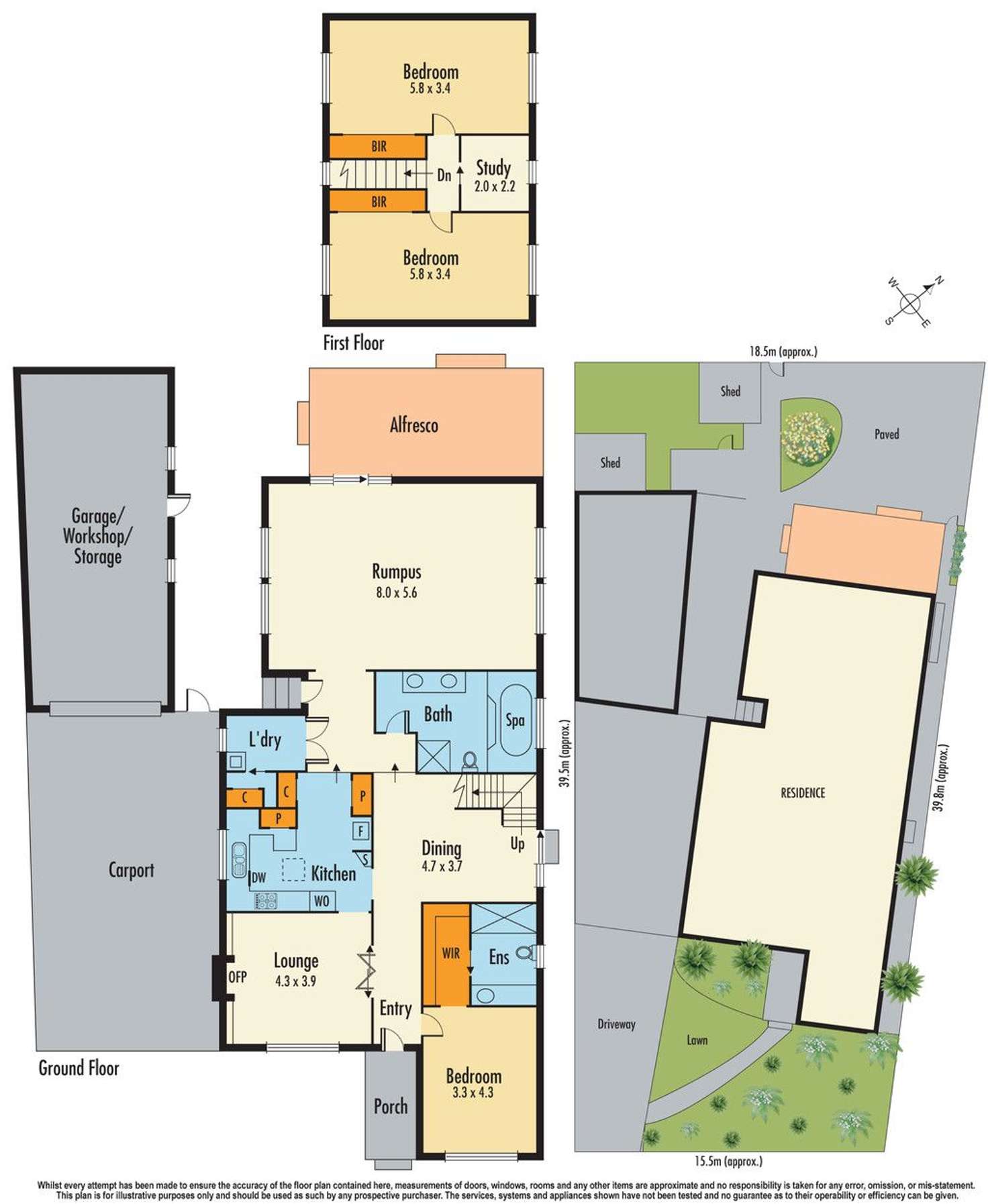 Floorplan of Homely house listing, 12 Dawn Avenue, Dandenong VIC 3175