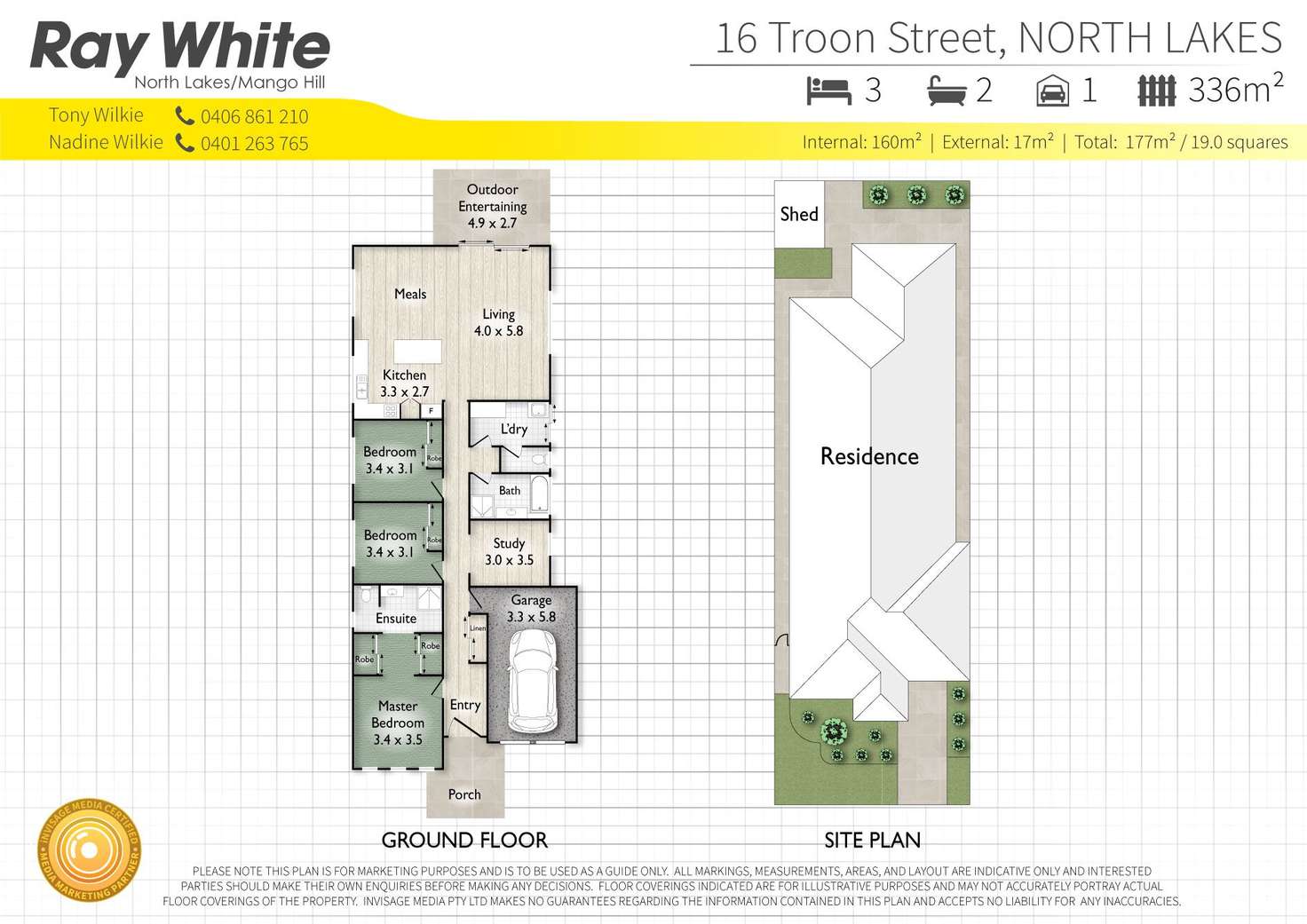 Floorplan of Homely house listing, 16 Troon Street, North Lakes QLD 4509
