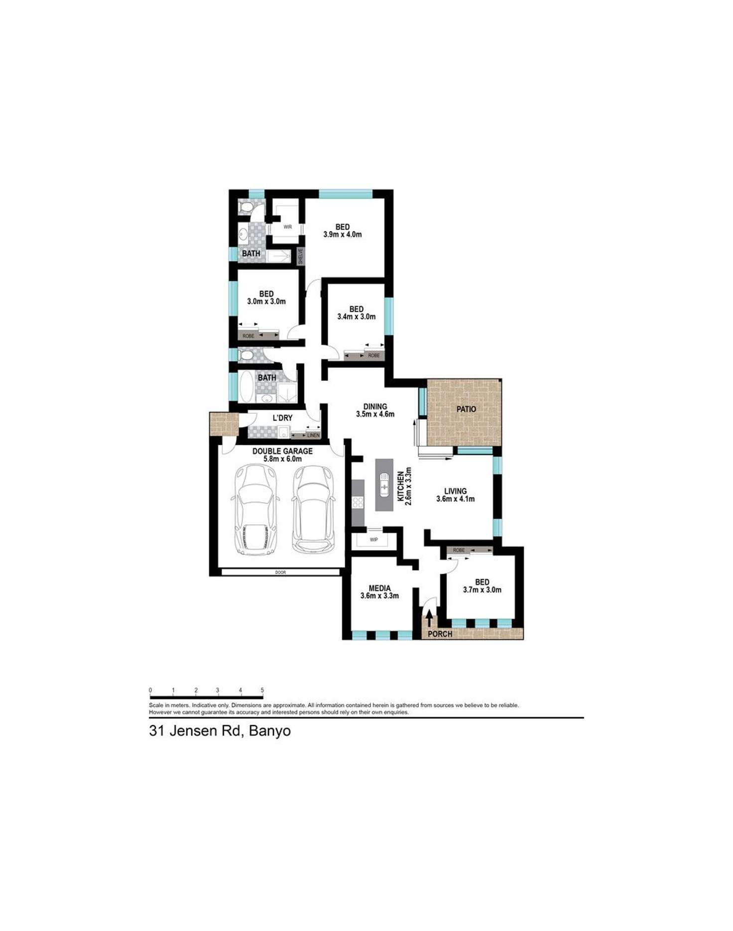 Floorplan of Homely house listing, 31 Jensen Road, Banyo QLD 4014