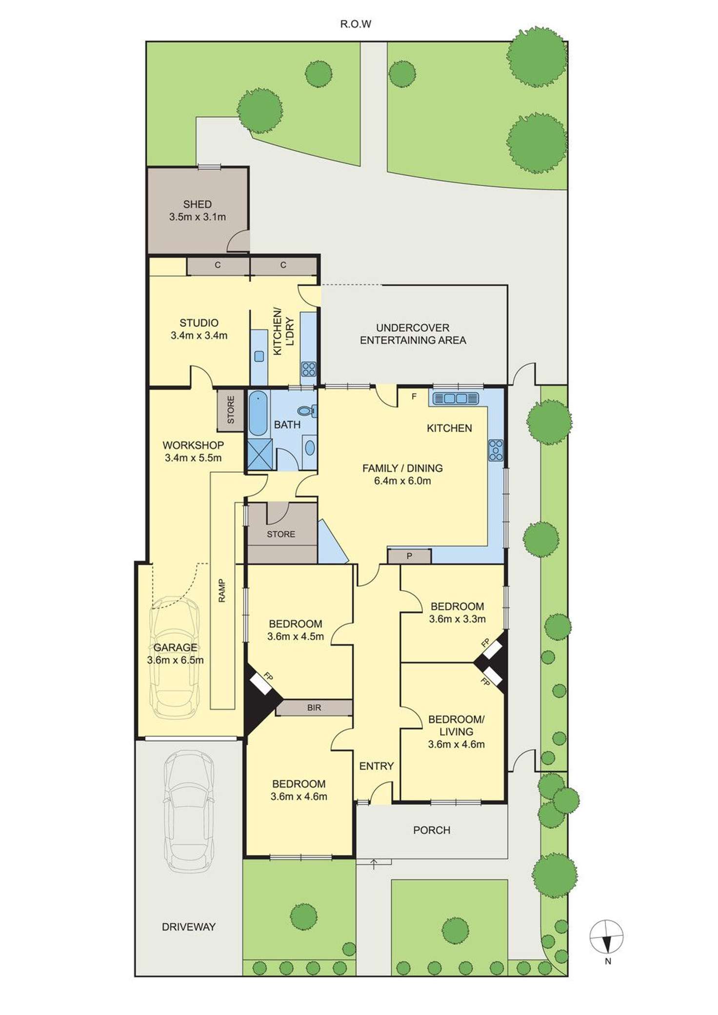 Floorplan of Homely house listing, 15 White Street, Coburg VIC 3058