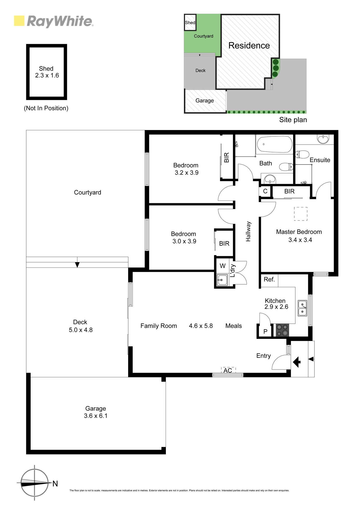 Floorplan of Homely unit listing, 2/1 Leslie Court, Clayton South VIC 3169