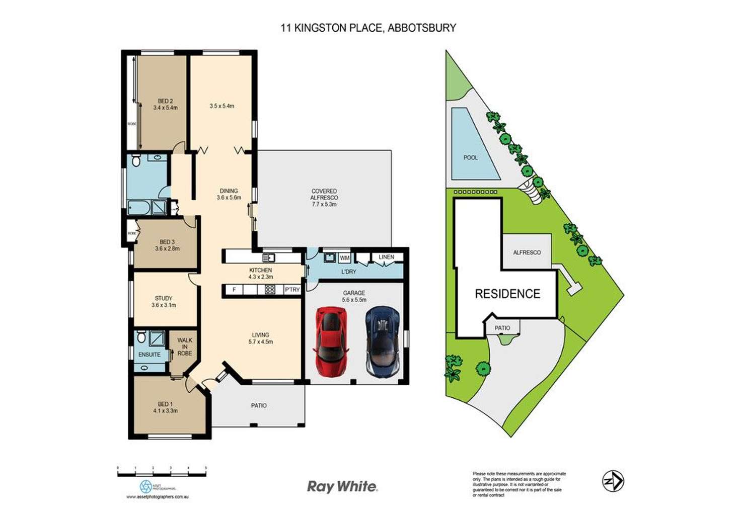 Floorplan of Homely house listing, 11 Kingston Place, Abbotsbury NSW 2176