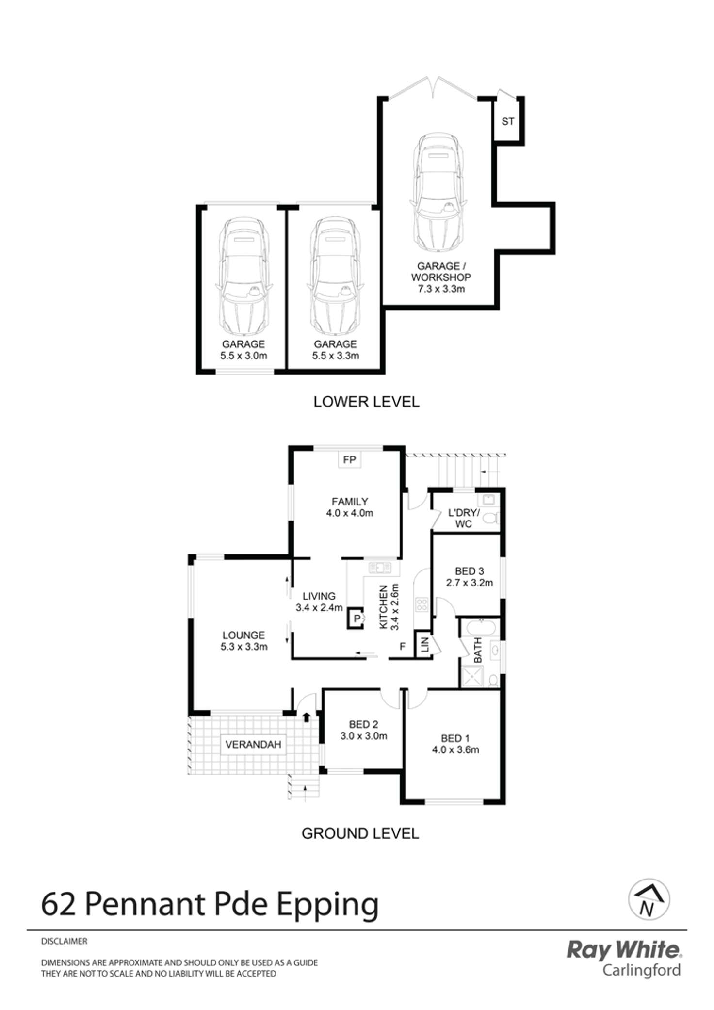 Floorplan of Homely house listing, 62 Pennant Parade, Epping NSW 2121