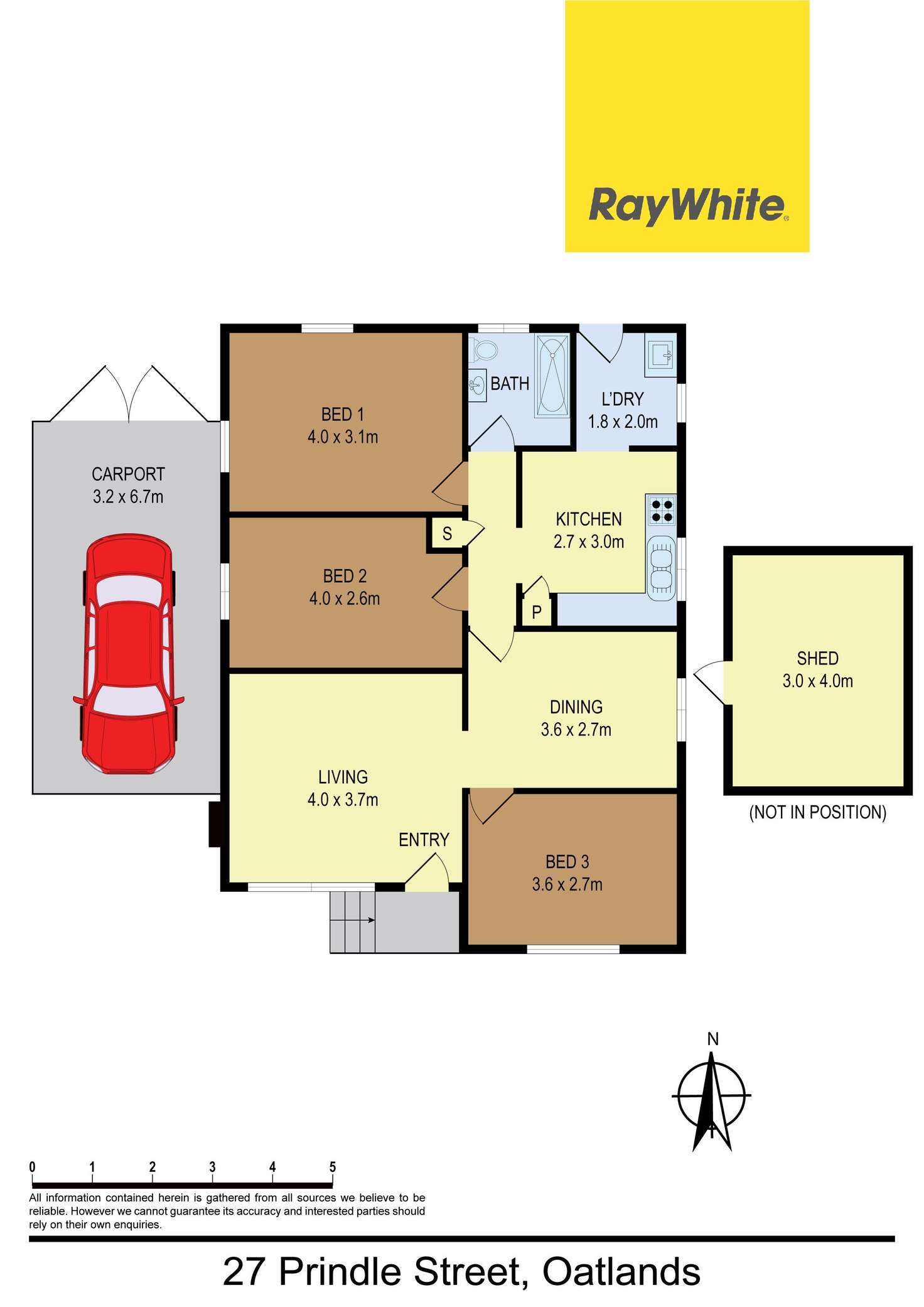 Floorplan of Homely house listing, 27 Prindle Street, Oatlands NSW 2117
