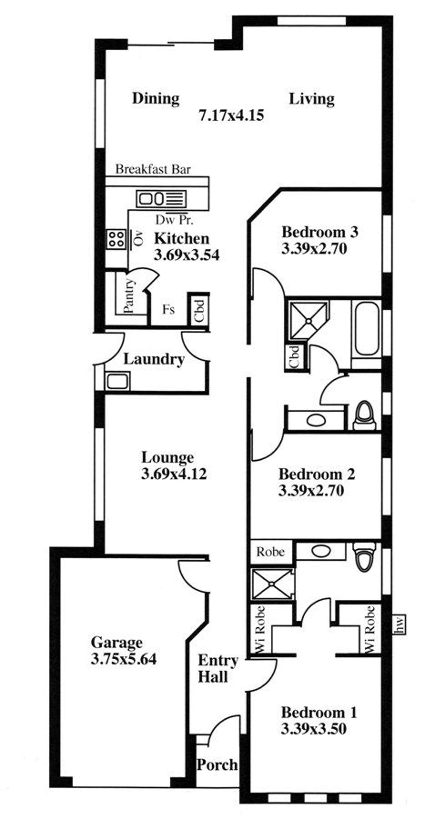Floorplan of Homely house listing, 15A Sunshine Avenue, Warradale SA 5046