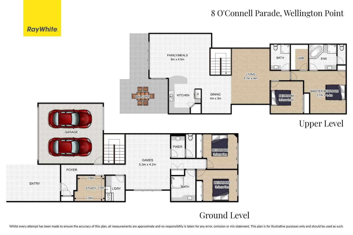 Floorplan of Homely house listing, 8 O'Connell Parade, Wellington Point QLD 4160