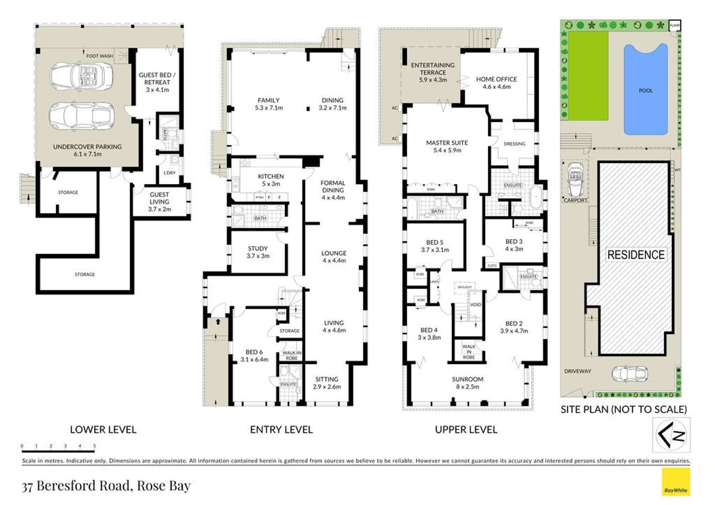 Floorplan of Homely house listing, 37 Beresford Road, Rose Bay NSW 2029