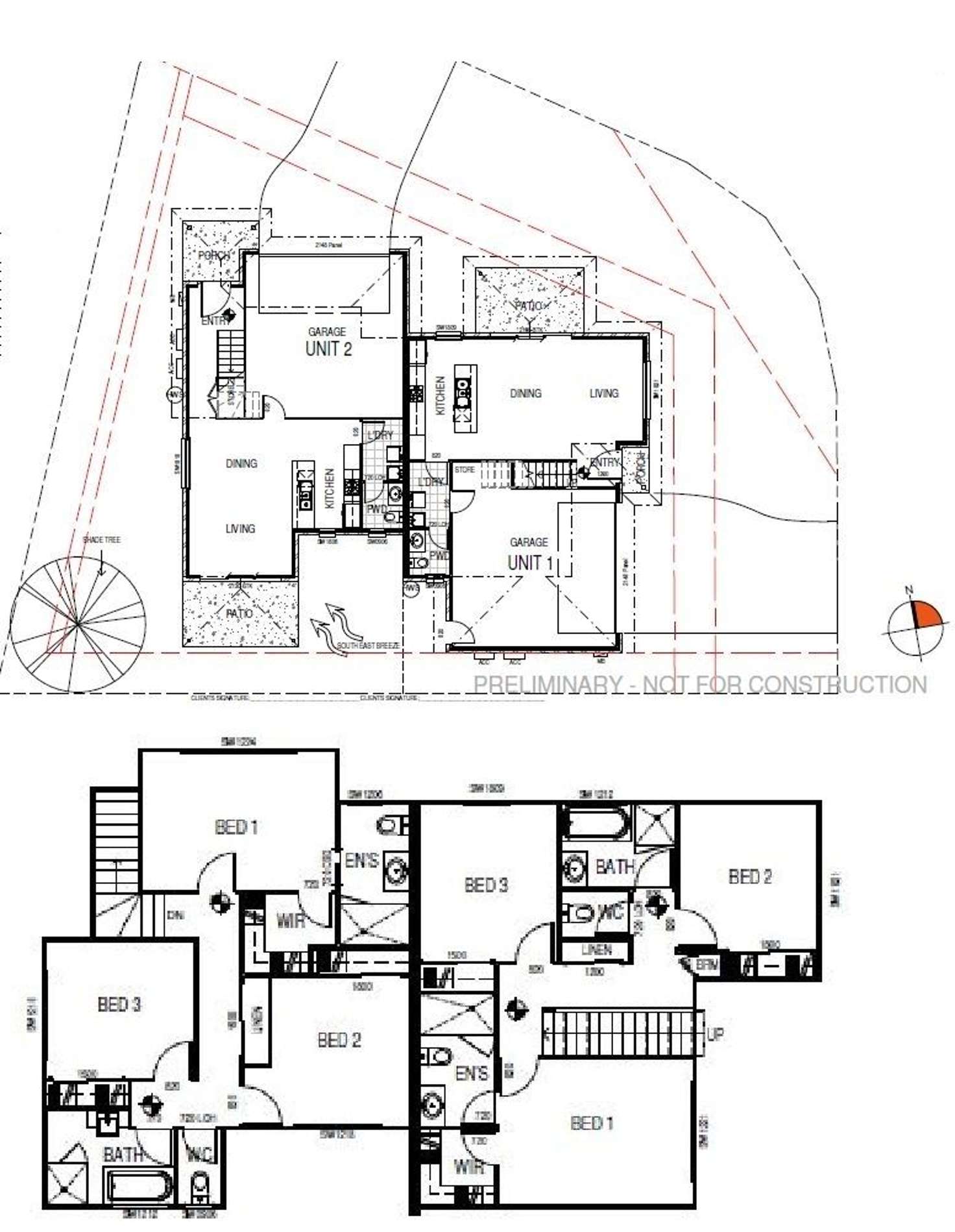 Floorplan of Homely other listing, 1&2/44 Kauri Crescent, Peregian Springs QLD 4573