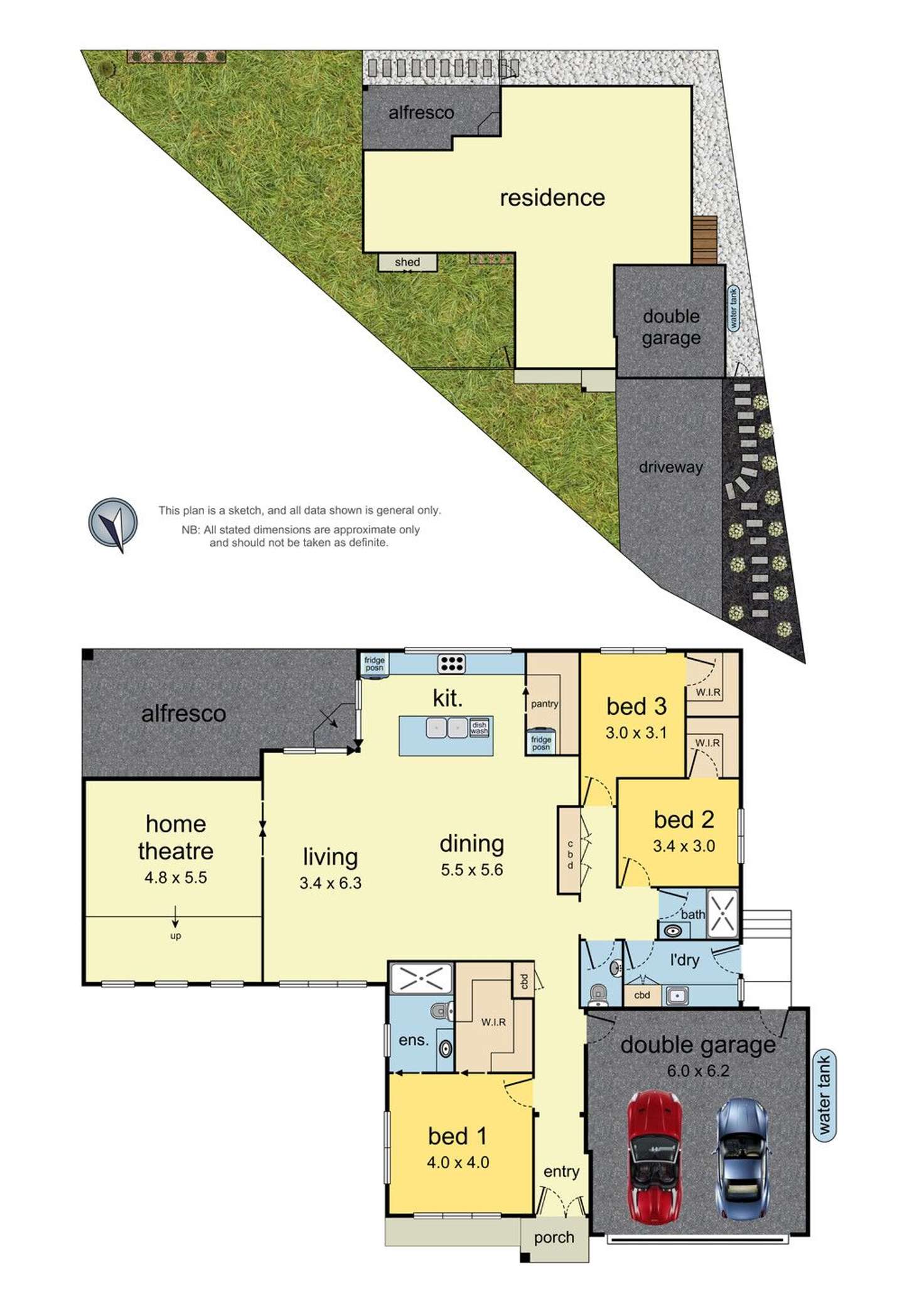 Floorplan of Homely house listing, 28 Glenpark Drive, Wonga Park VIC 3115