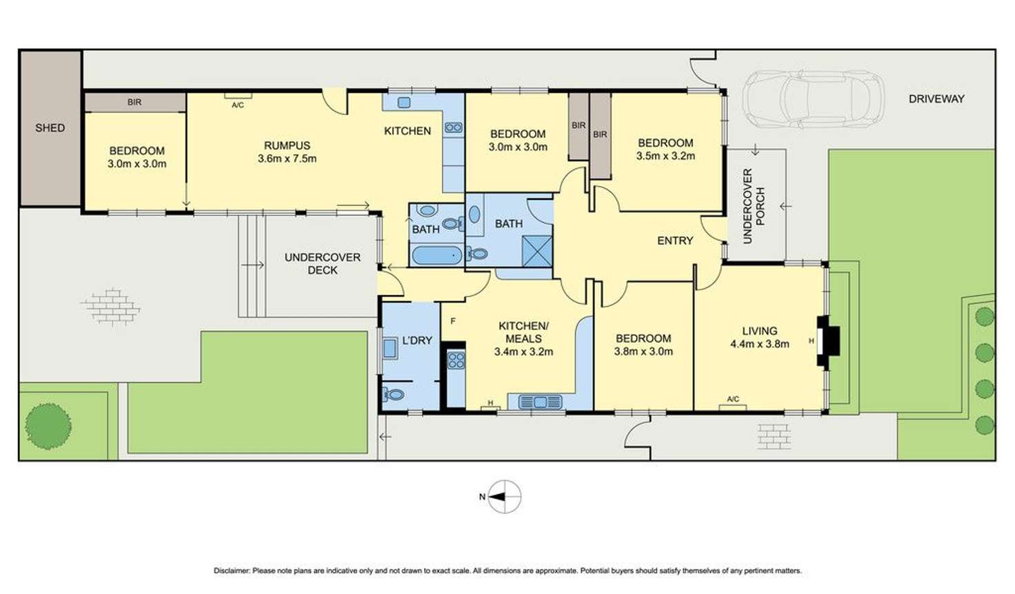 Floorplan of Homely house listing, 18 Booth Street, Preston VIC 3072
