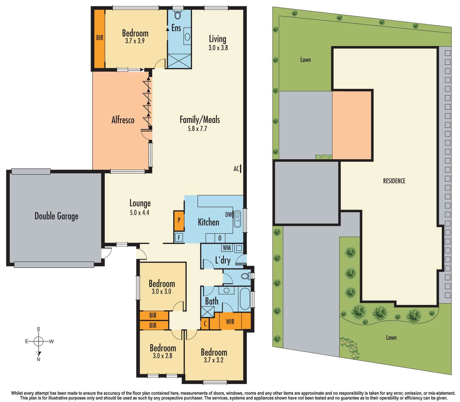 Floorplan of Homely house listing, 20 Baynton Crescent, Lynbrook VIC 3975