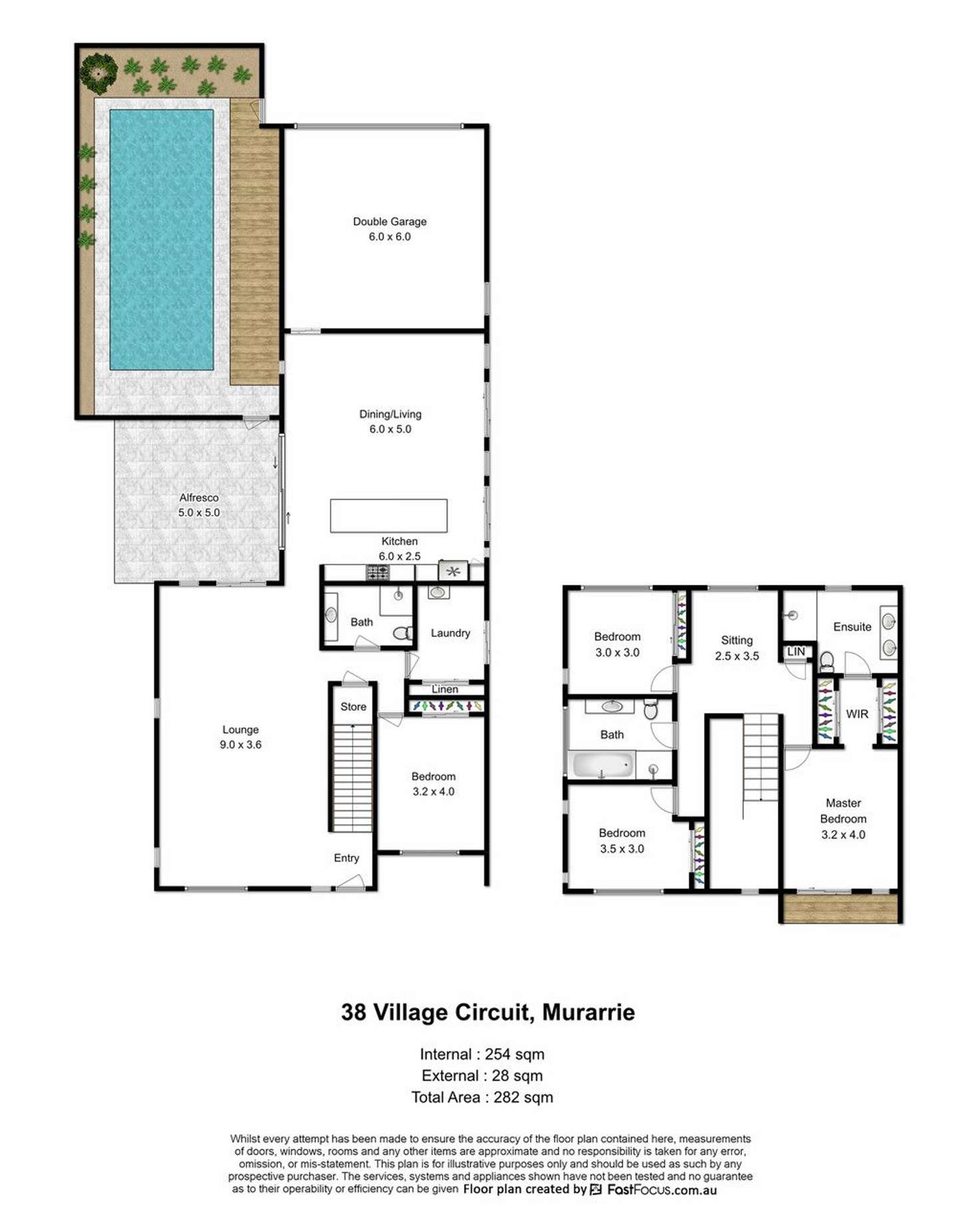 Floorplan of Homely house listing, 38 Village Circuit, Murarrie QLD 4172