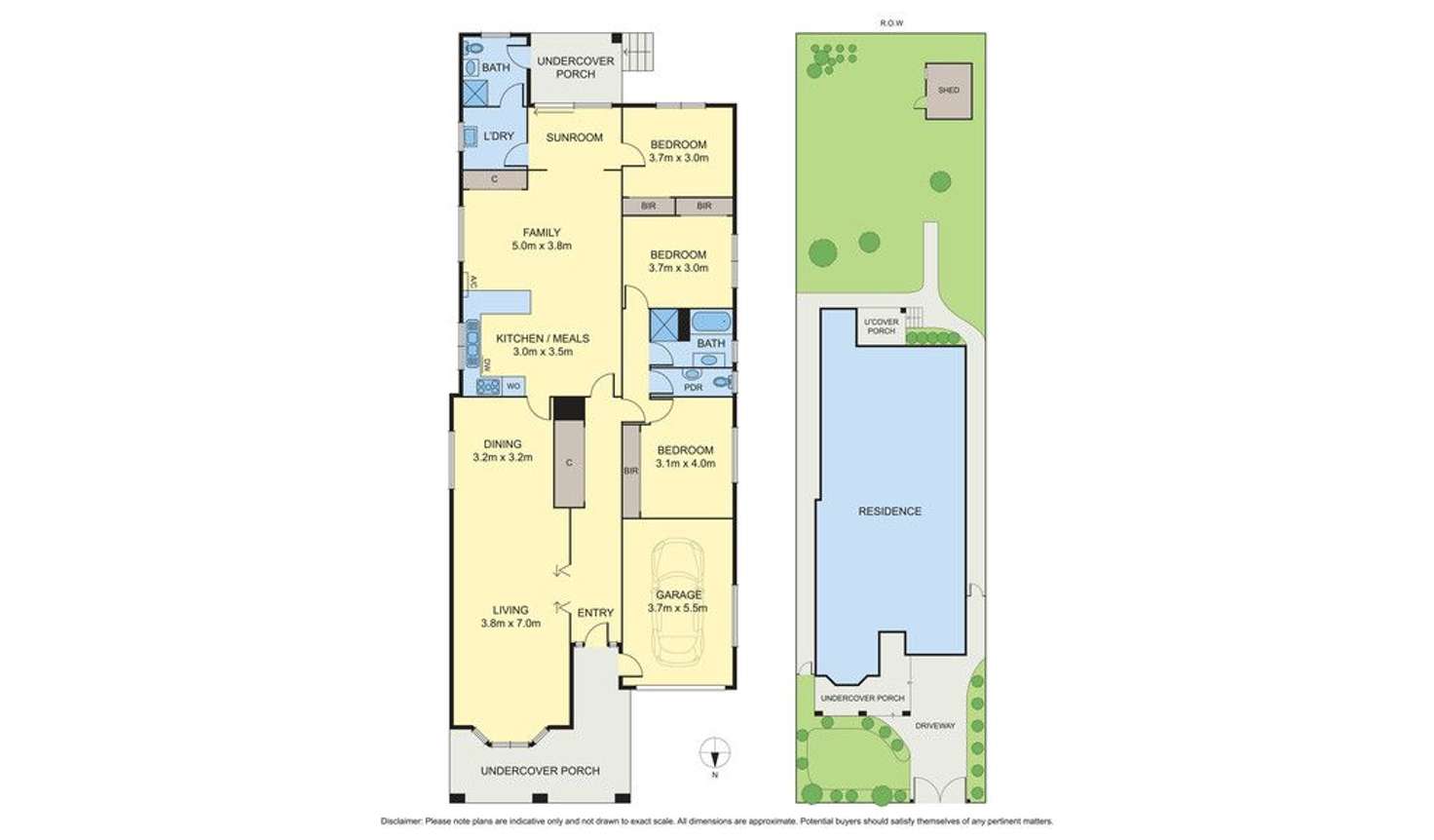 Floorplan of Homely house listing, 108 The Grove, Coburg VIC 3058