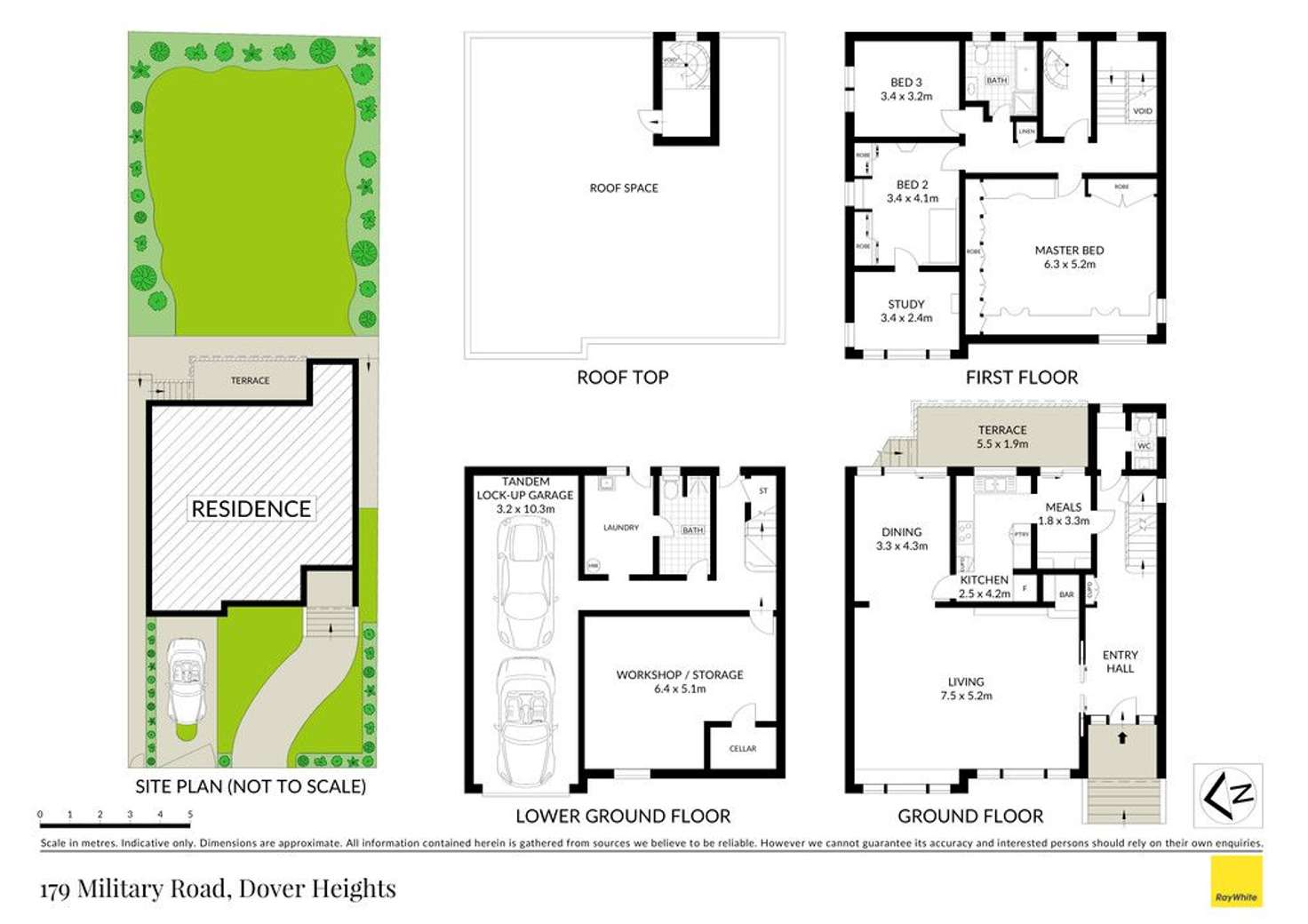 Floorplan of Homely house listing, 179 Military Road, Dover Heights NSW 2030