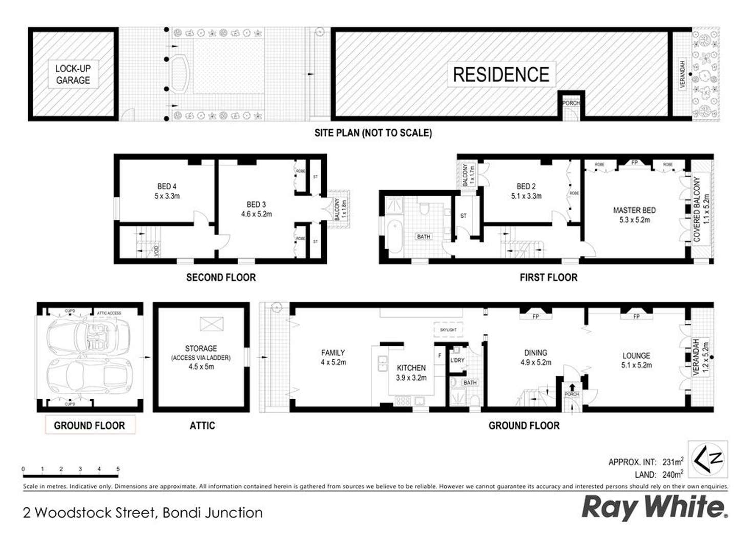 Floorplan of Homely house listing, 2 Woodstock Street, Bondi Junction NSW 2022