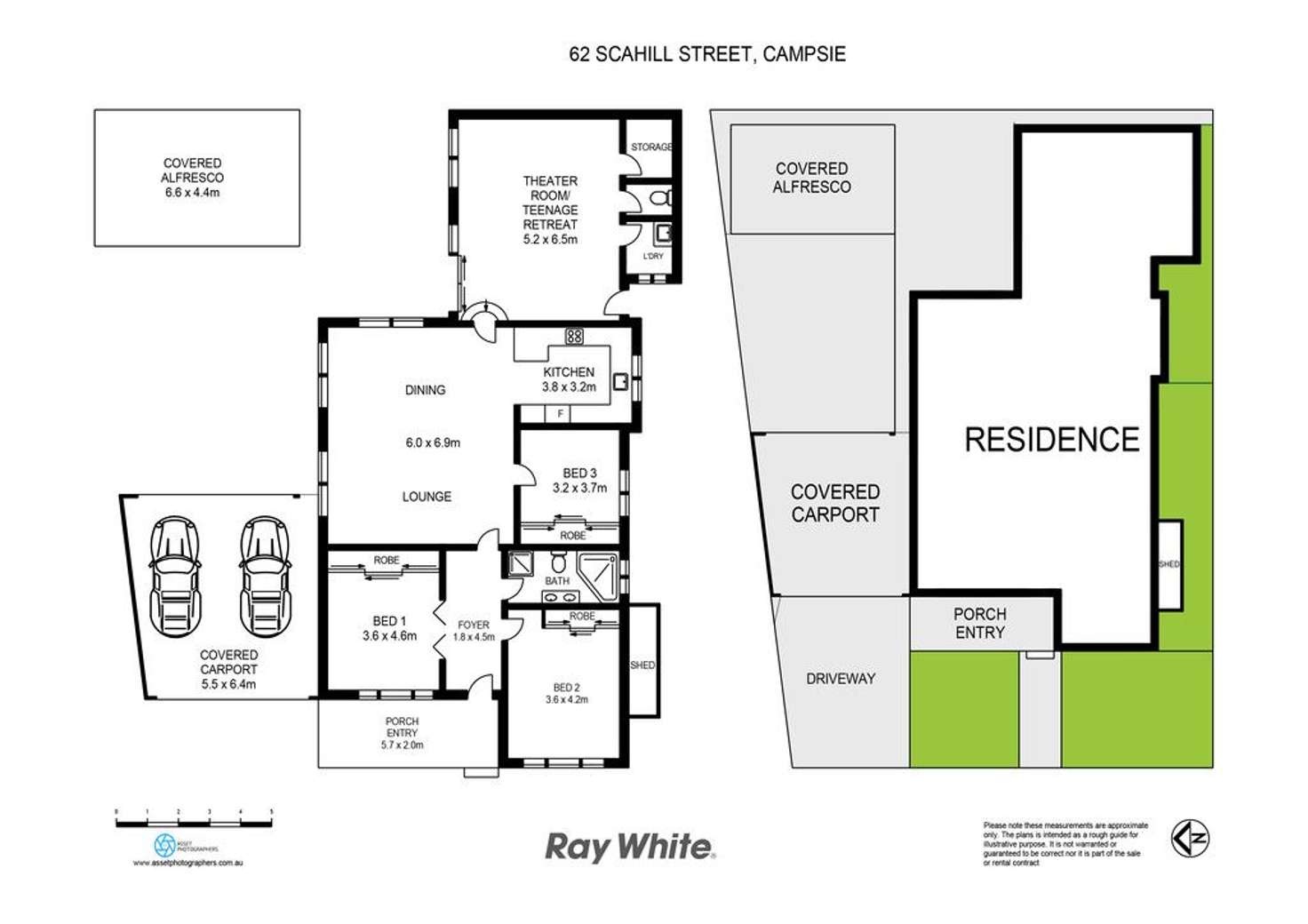 Floorplan of Homely house listing, 62 Scahill Street, Campsie NSW 2194