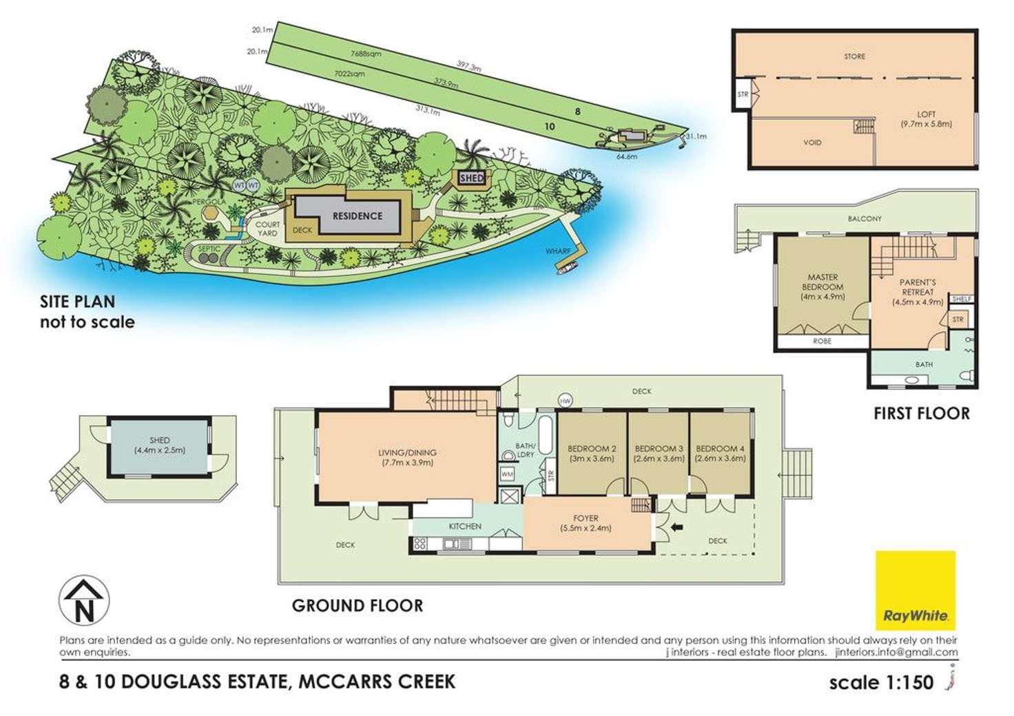 Floorplan of Homely house listing, 8 - 10 Douglass Estate McCarrs Creek, Church Point NSW 2105