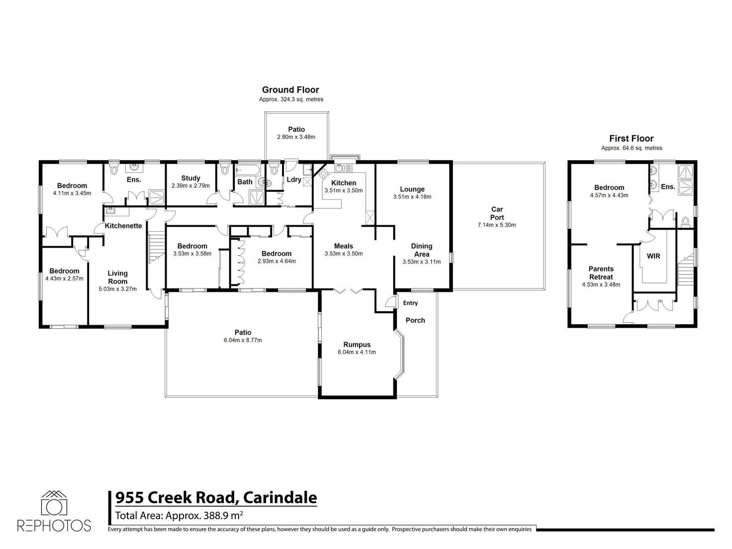 Floorplan of Homely house listing, 955 Creek Road, Carindale QLD 4152