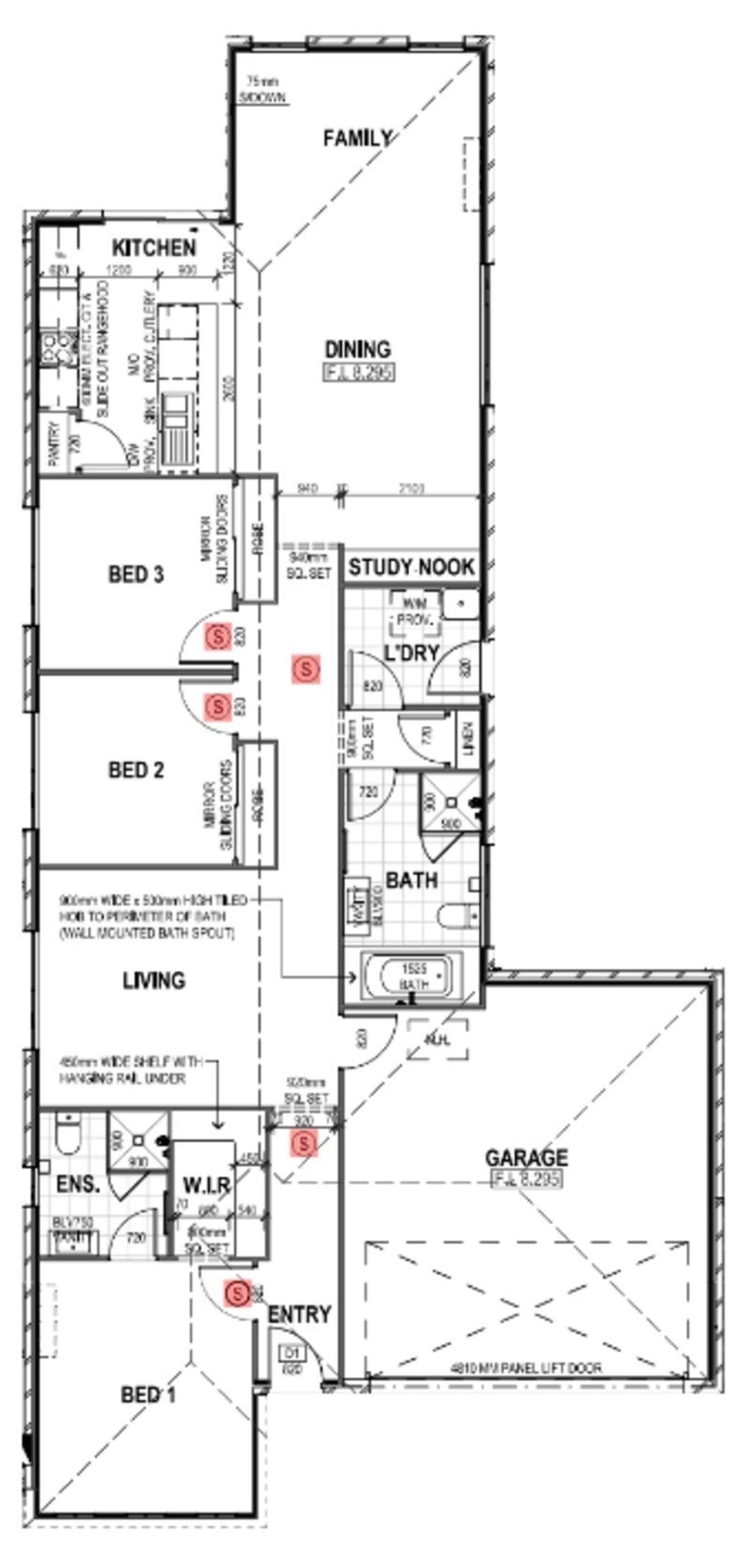 Floorplan of Homely house listing, 31 Village Boulevard Lot 16, Pimpama QLD 4209