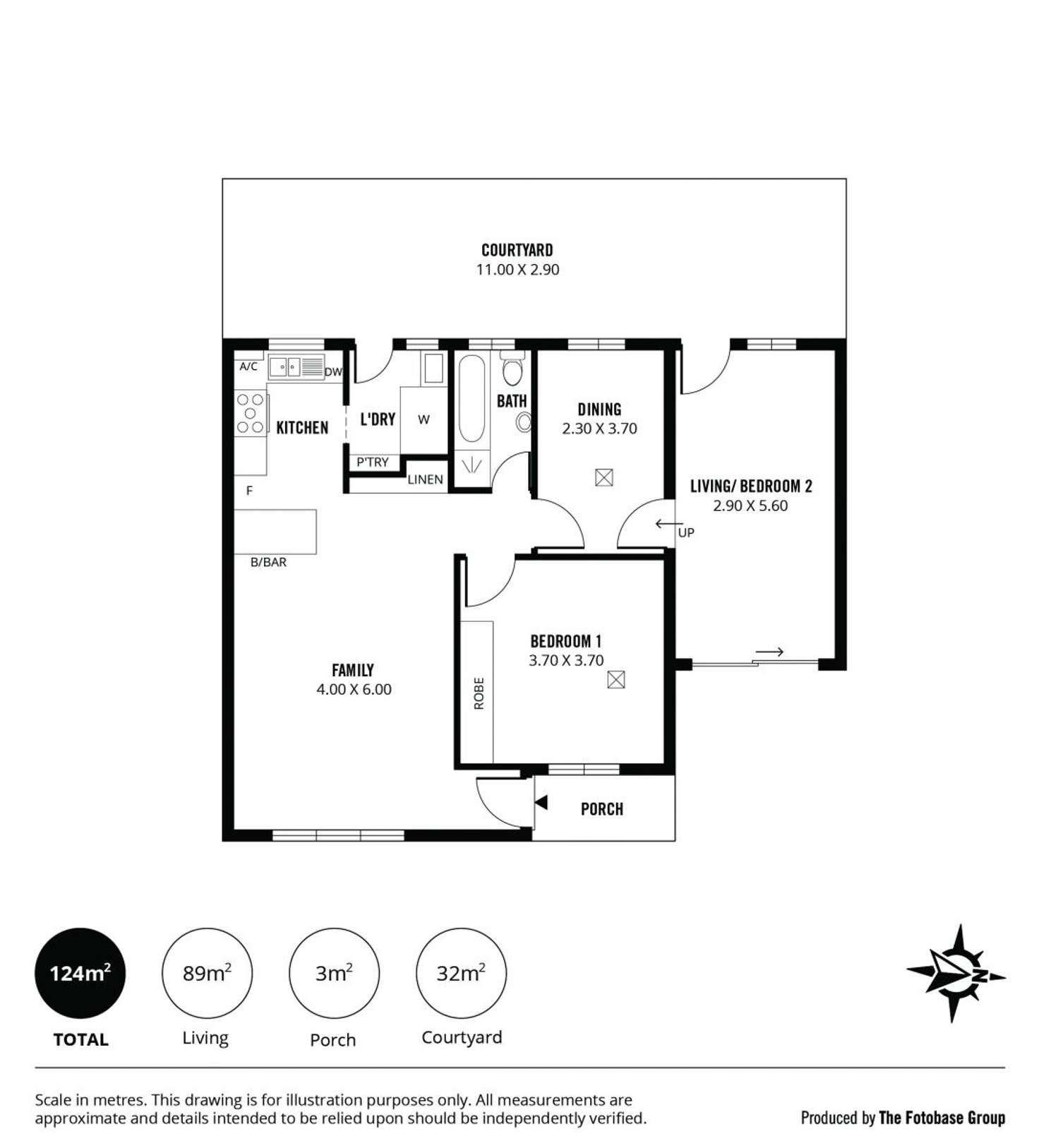 Floorplan of Homely house listing, 2/15 Dudley Avenue, Daw Park SA 5041