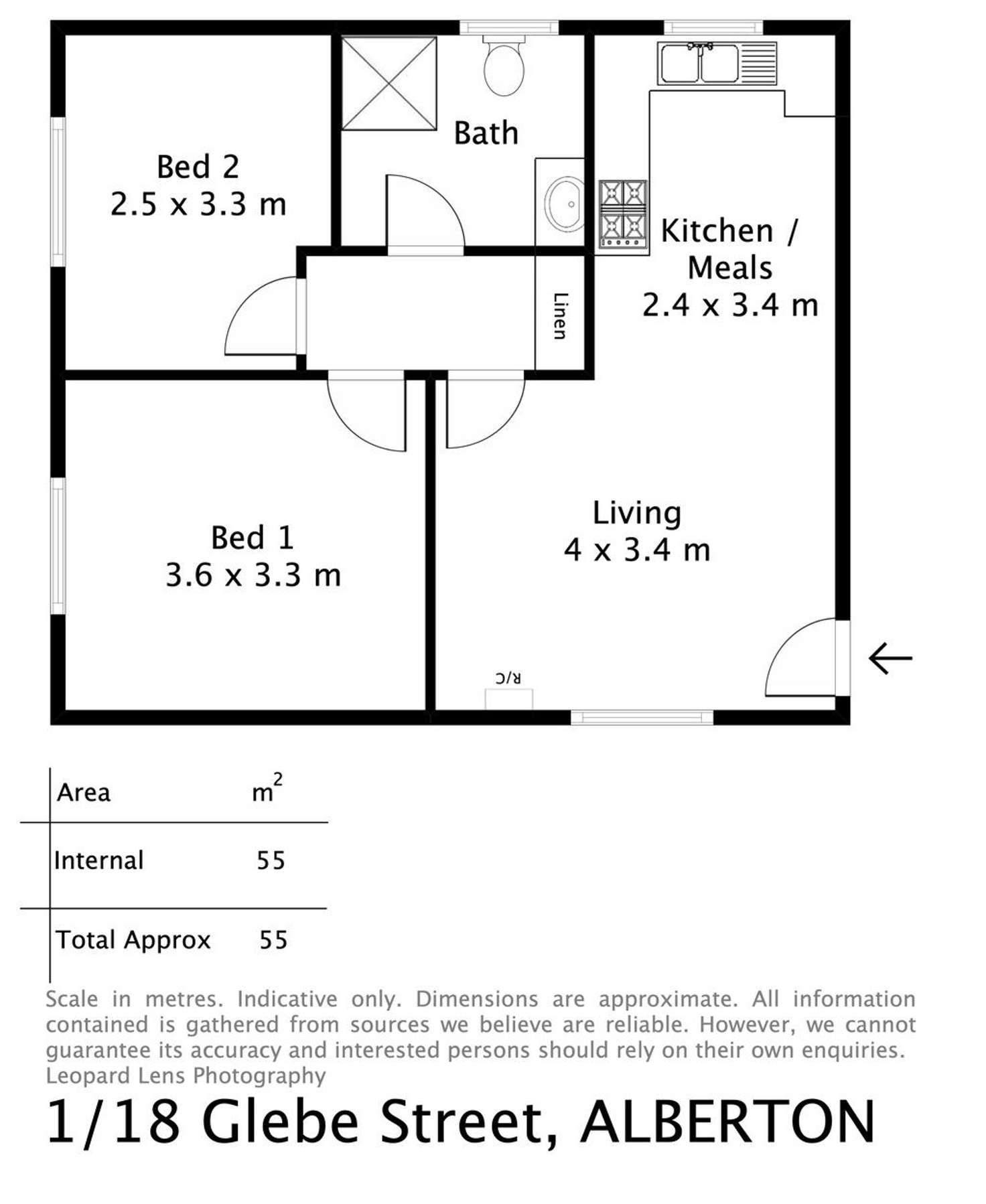 Floorplan of Homely house listing, 18 Glebe Street, Alberton SA 5014