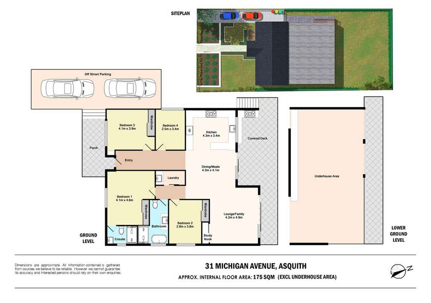 Floorplan of Homely house listing, 31 Michigan Avenue, Asquith NSW 2077