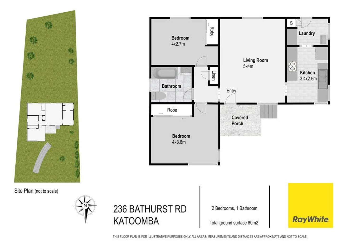 Floorplan of Homely house listing, 236 Bathurst Road, Katoomba NSW 2780