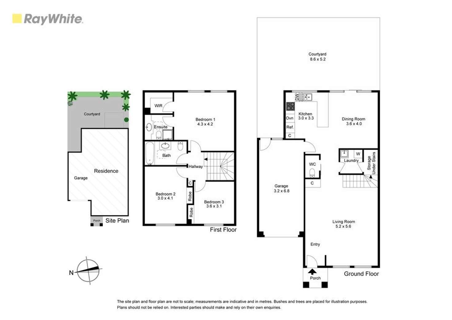 Floorplan of Homely townhouse listing, 2/8 Willgilson Court, Oakleigh VIC 3166