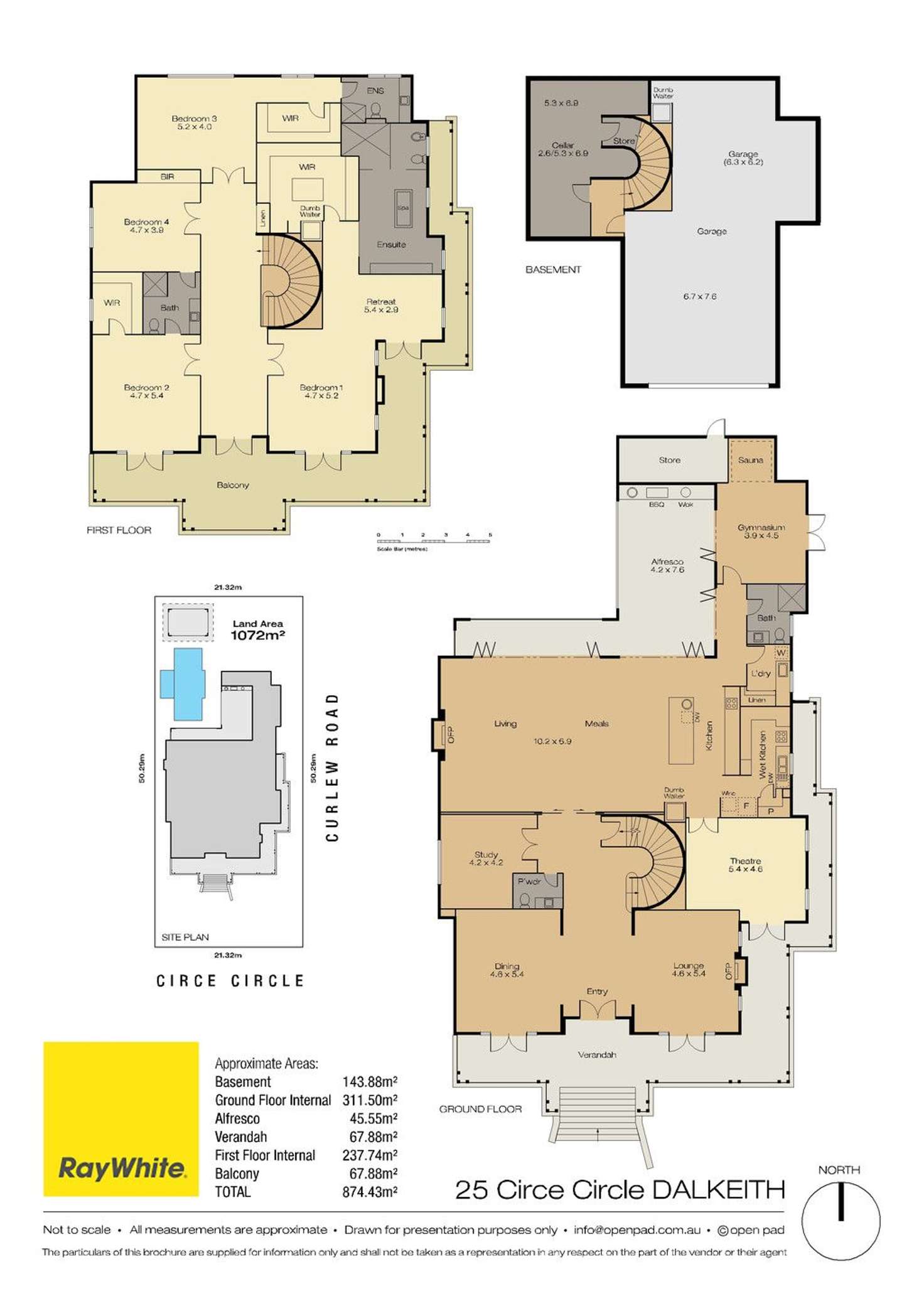 Floorplan of Homely house listing, 25 Circe Circle, Dalkeith WA 6009