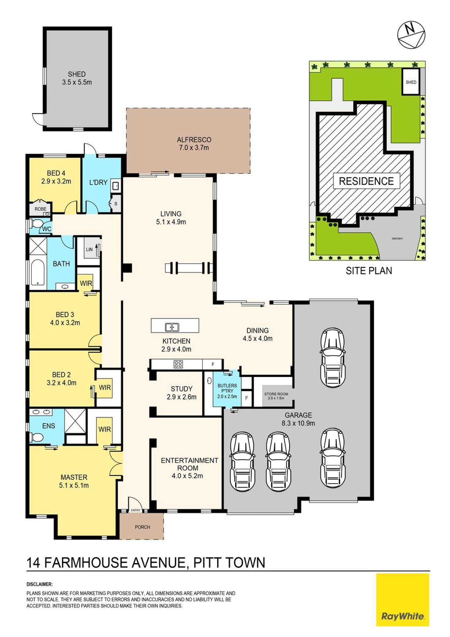 Floorplan of Homely house listing, 14 Farmhouse Avenue, Pitt Town NSW 2756