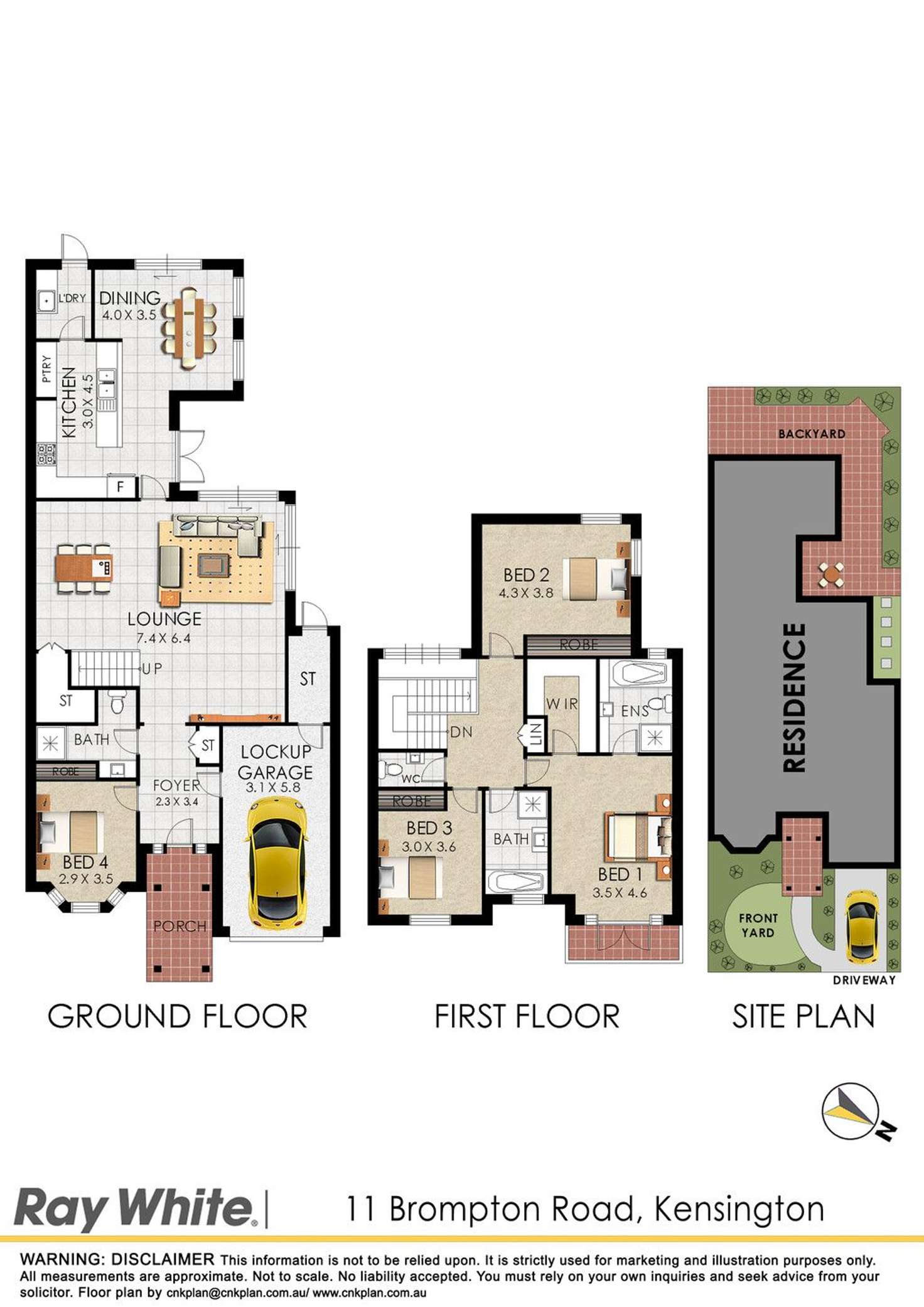 Floorplan of Homely house listing, 11 Brompton Road, Kensington NSW 2033