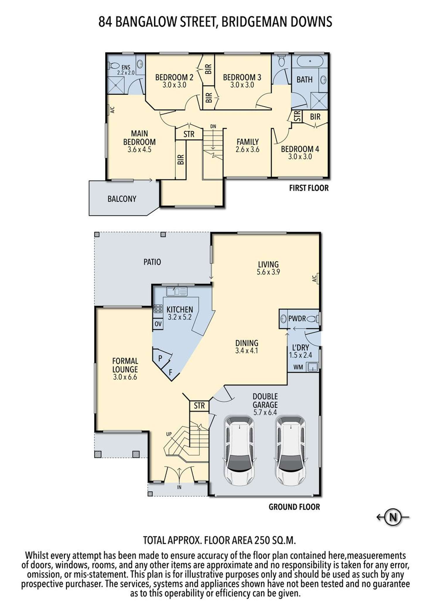 Floorplan of Homely house listing, 84 Bangalow Street, Bridgeman Downs QLD 4035