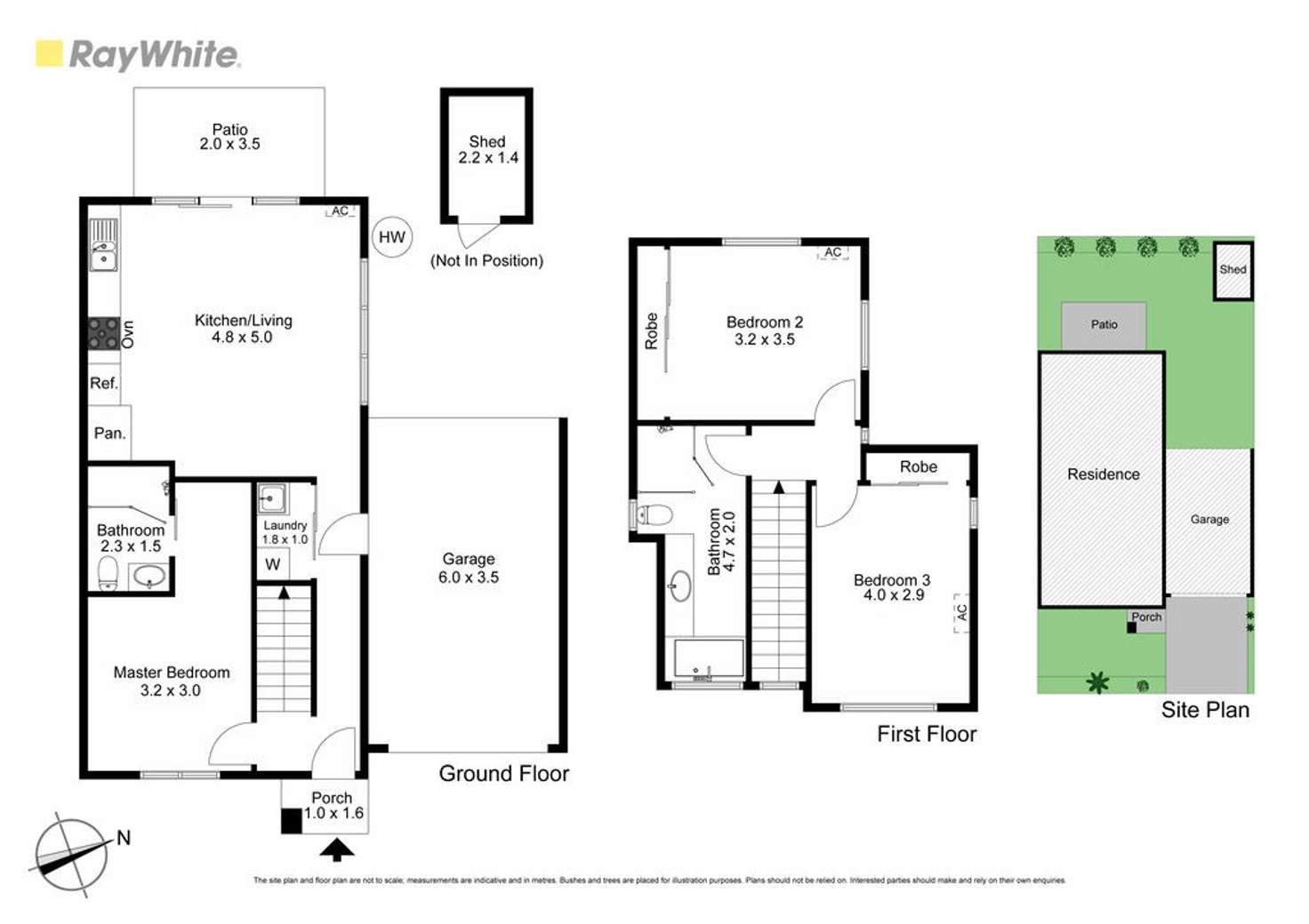 Floorplan of Homely townhouse listing, 41C Berkeley Street, Huntingdale VIC 3166