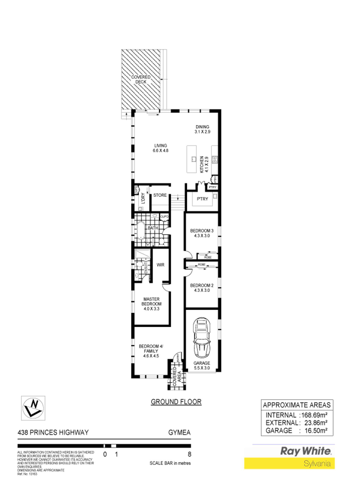 Floorplan of Homely house listing, 438 Princes Highway, Gymea NSW 2227