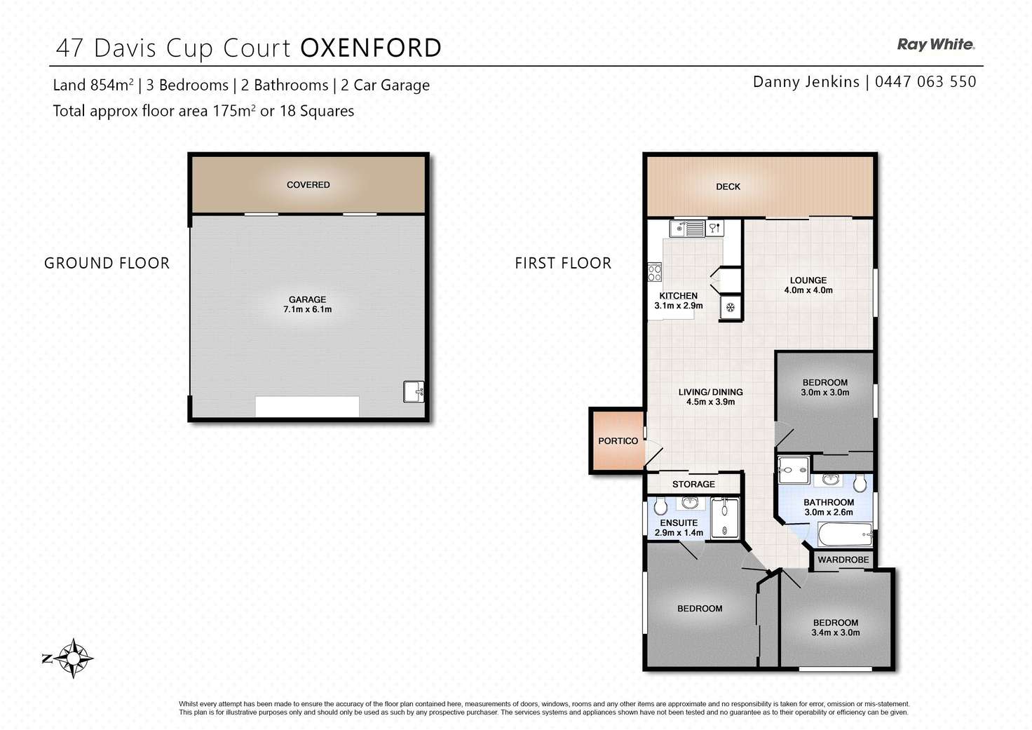 Floorplan of Homely house listing, 47 Davis Cup Court, Oxenford QLD 4210