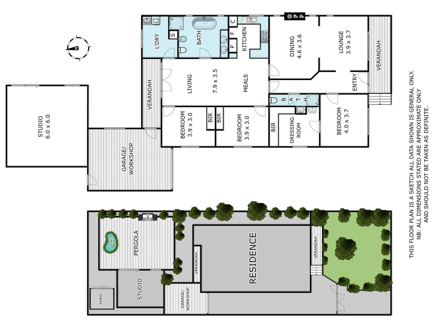Floorplan of Homely house listing, 51 Combarton Street, Box Hill VIC 3128