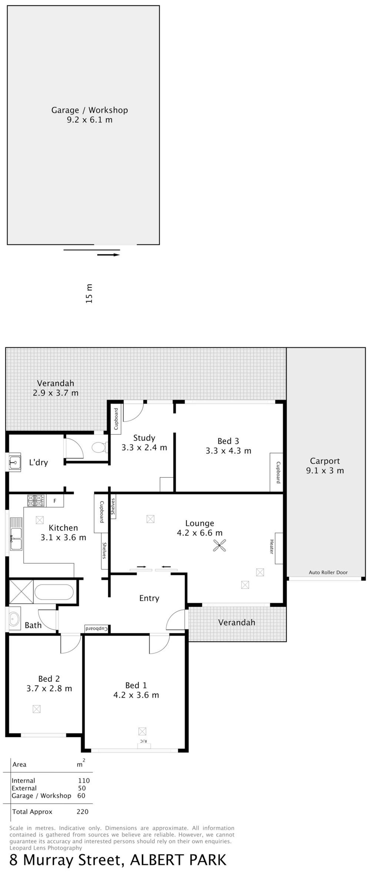 Floorplan of Homely house listing, 8 Murray Street, Albert Park SA 5014