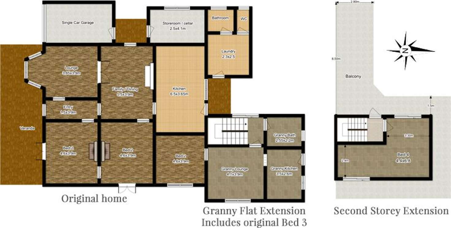 Floorplan of Homely house listing, 25 Fraser Street, East Fremantle WA 6158