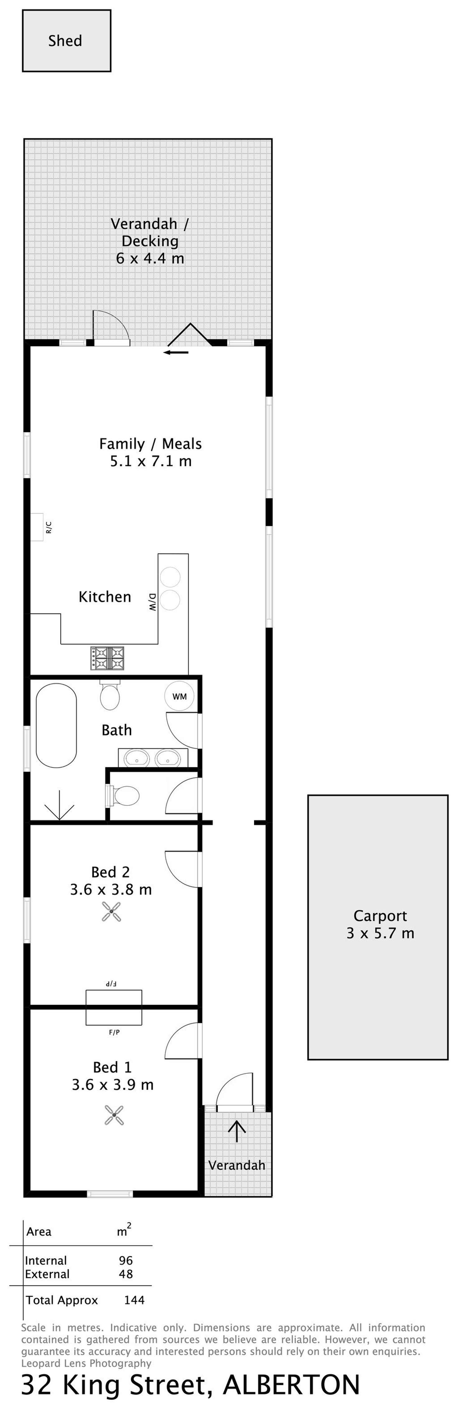 Floorplan of Homely house listing, 32 King Street, Alberton SA 5014