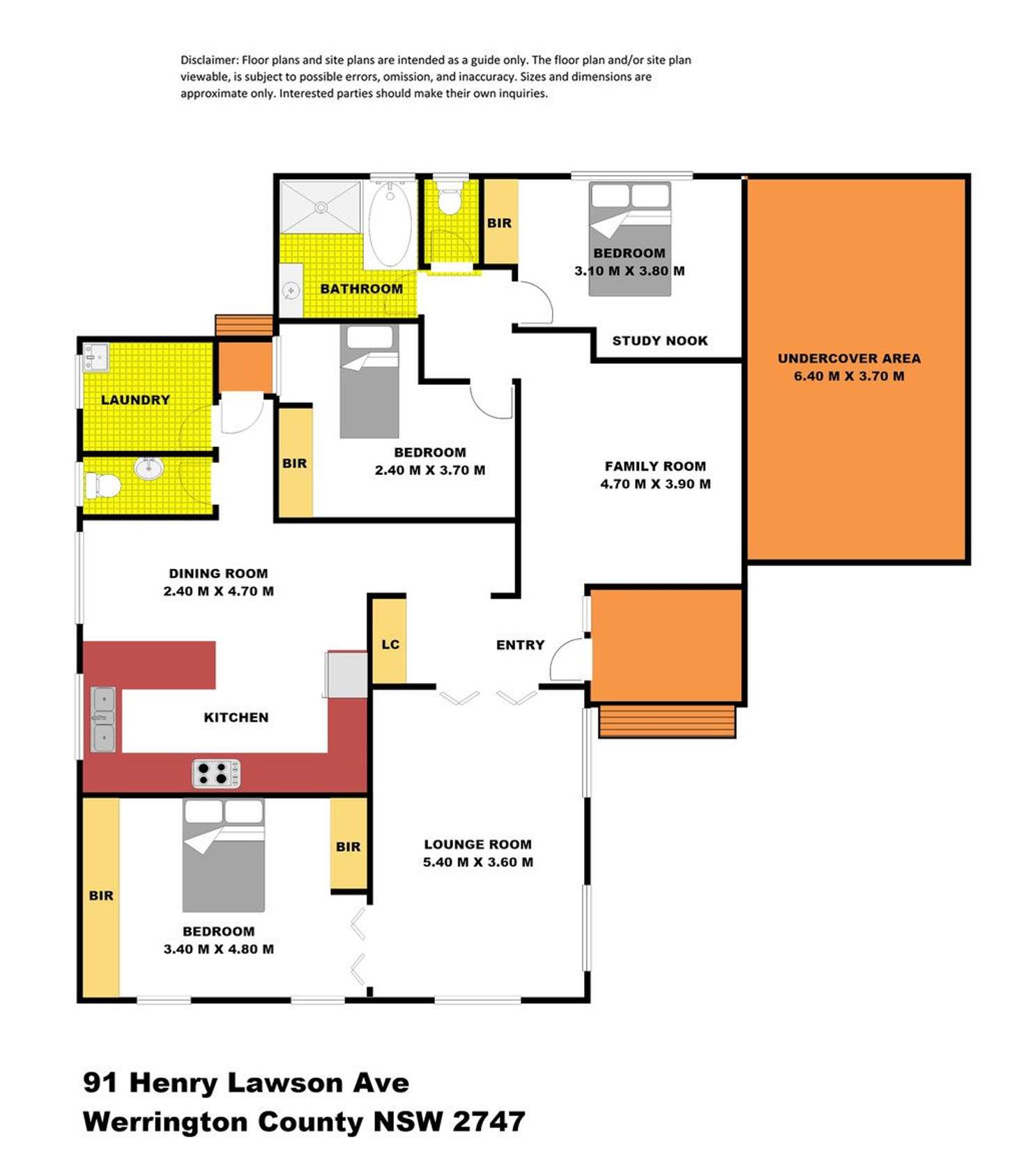 Floorplan of Homely house listing, 91 Henry Lawson Avenue, Werrington County NSW 2747