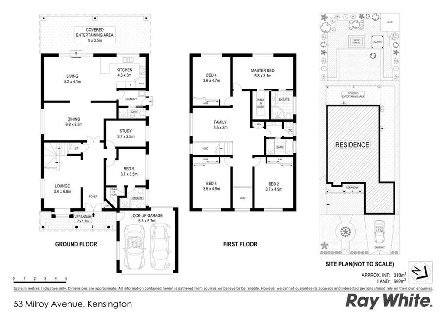 Floorplan of Homely house listing, 53 Milroy Avenue, Kensington NSW 2033