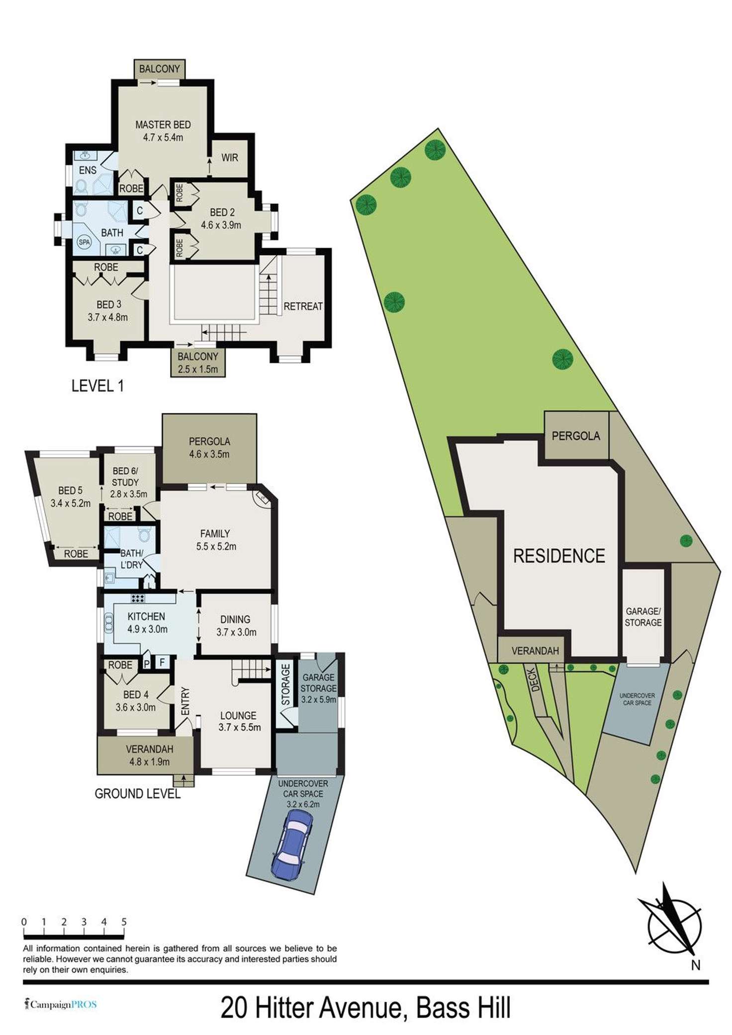 Floorplan of Homely house listing, 20 Hitter Avenue, Bass Hill NSW 2197